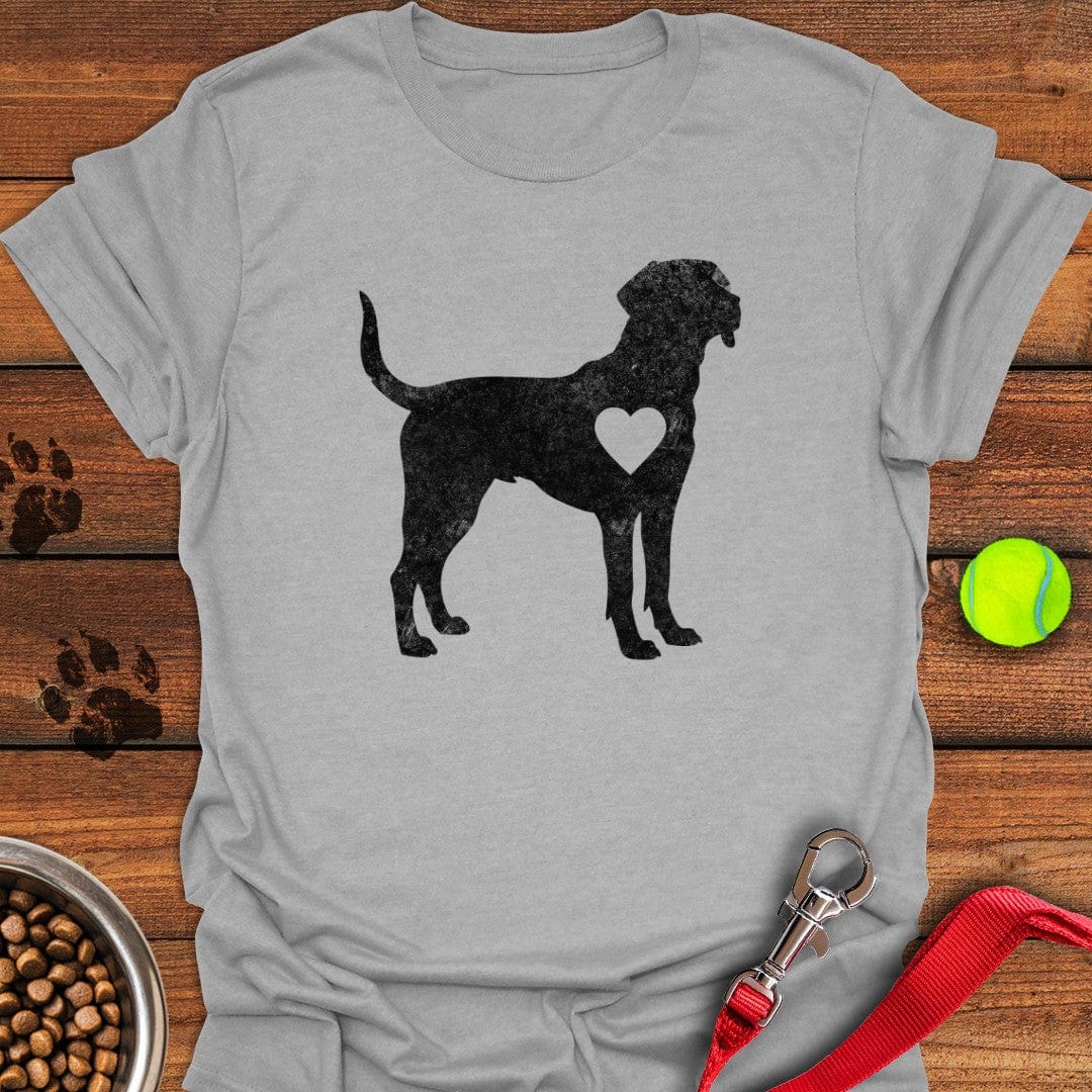Labrador Love T-Shirt Sport Grey