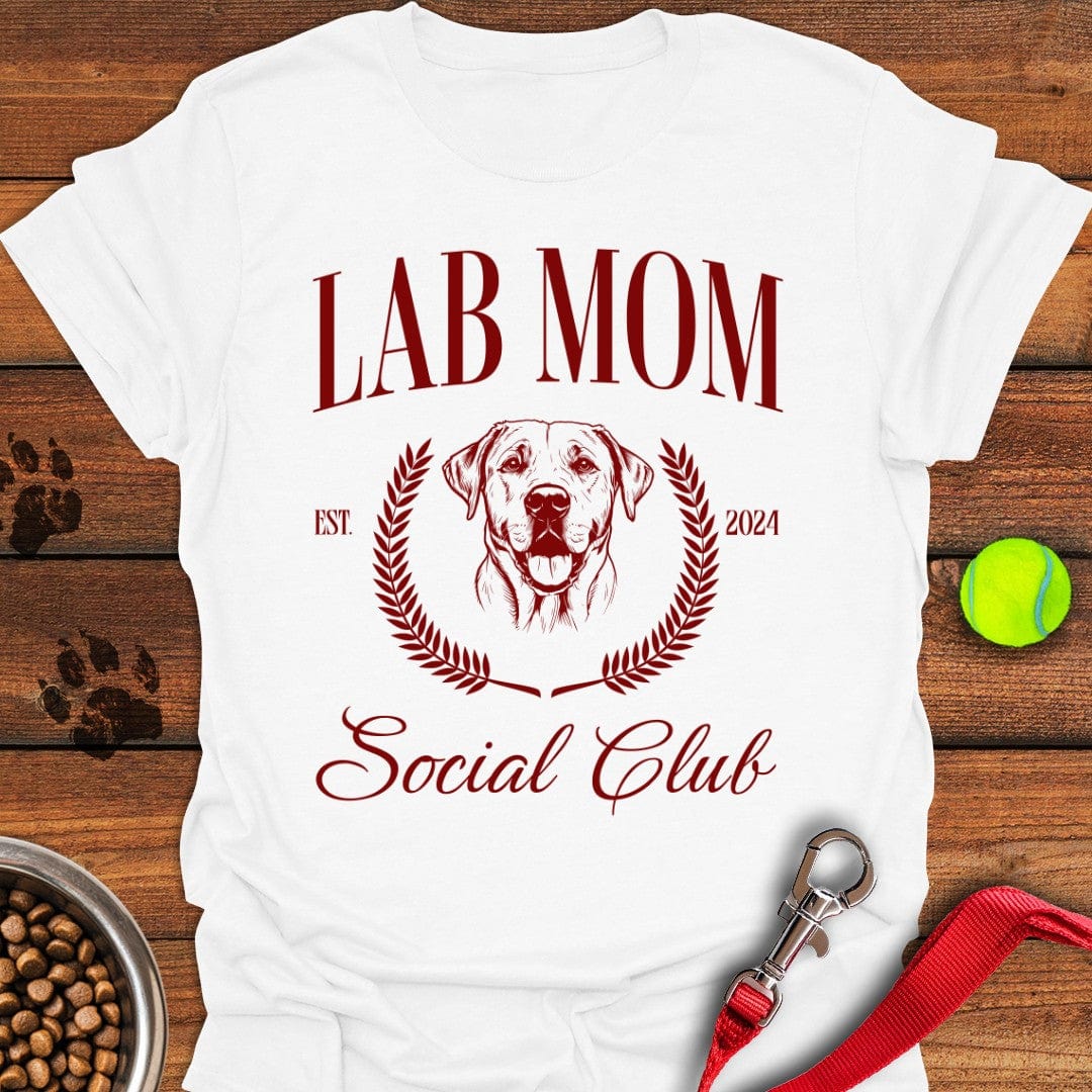 Lab Mom Social Club T-Shirt White