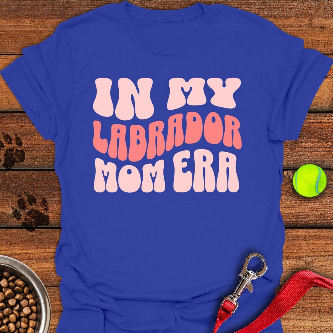 In My Labrador Mom Era T-Shirt Royal
