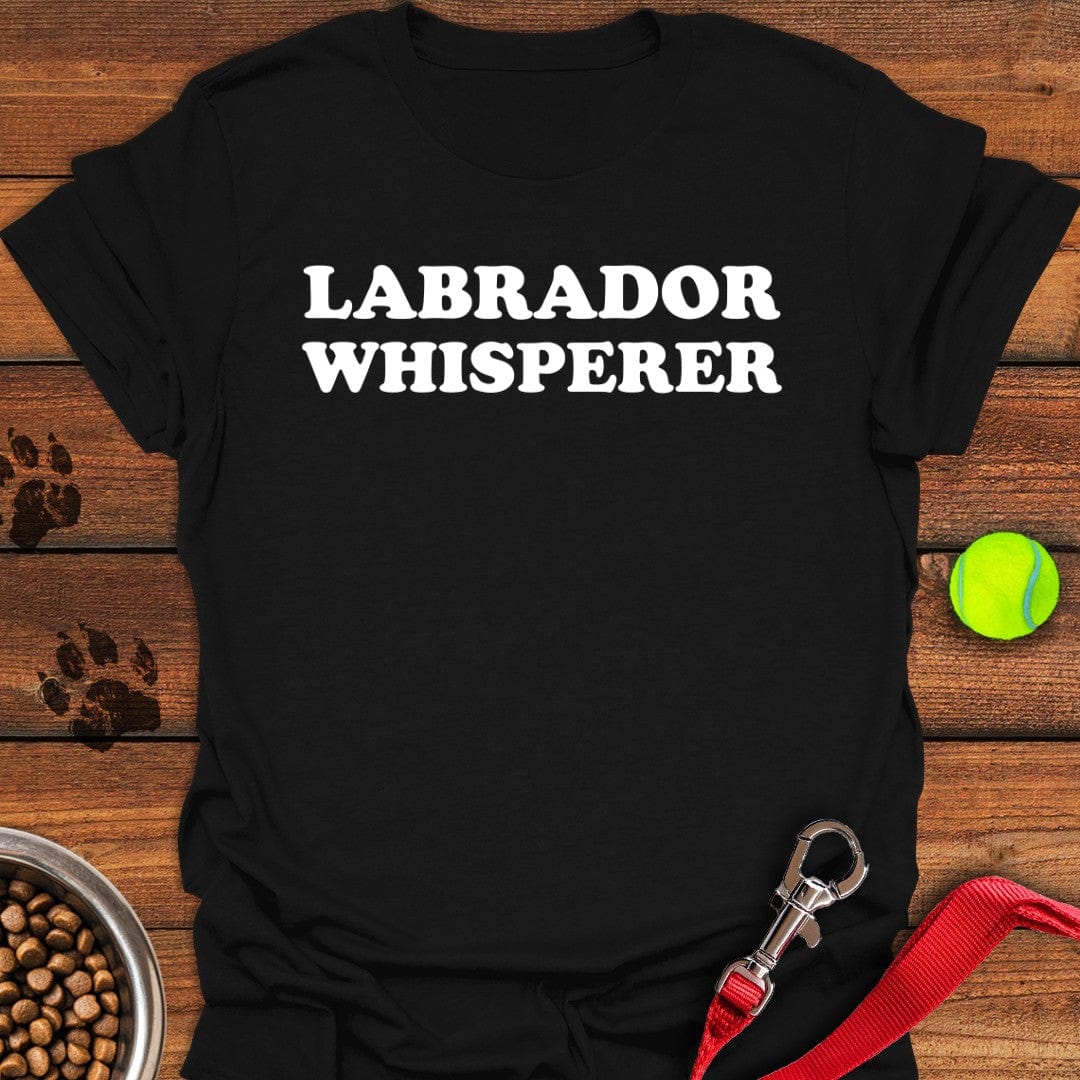 Labrador Whisperer T-Shirt Black