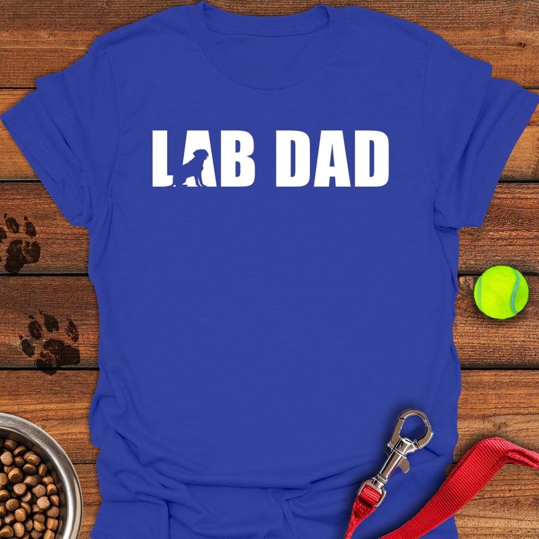 Lab Dad T-Shirt Royal