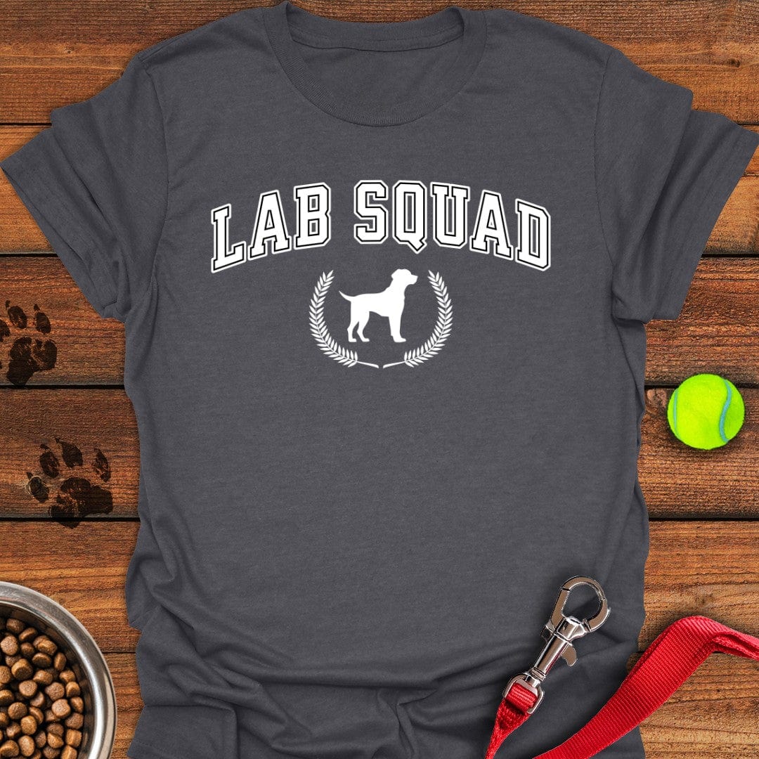 Lab Squad College T-Shirt Dark Heather