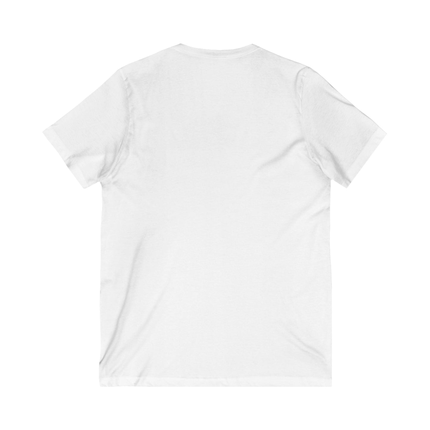 Black Labrador Flower V-Neck