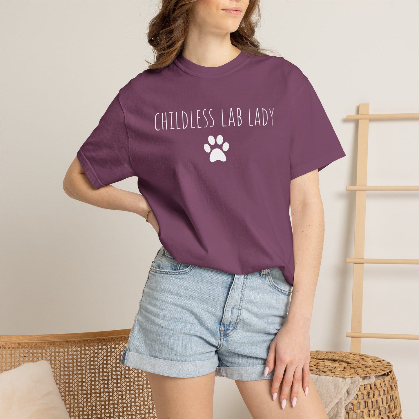 Childless Lab Lady Premium Tee