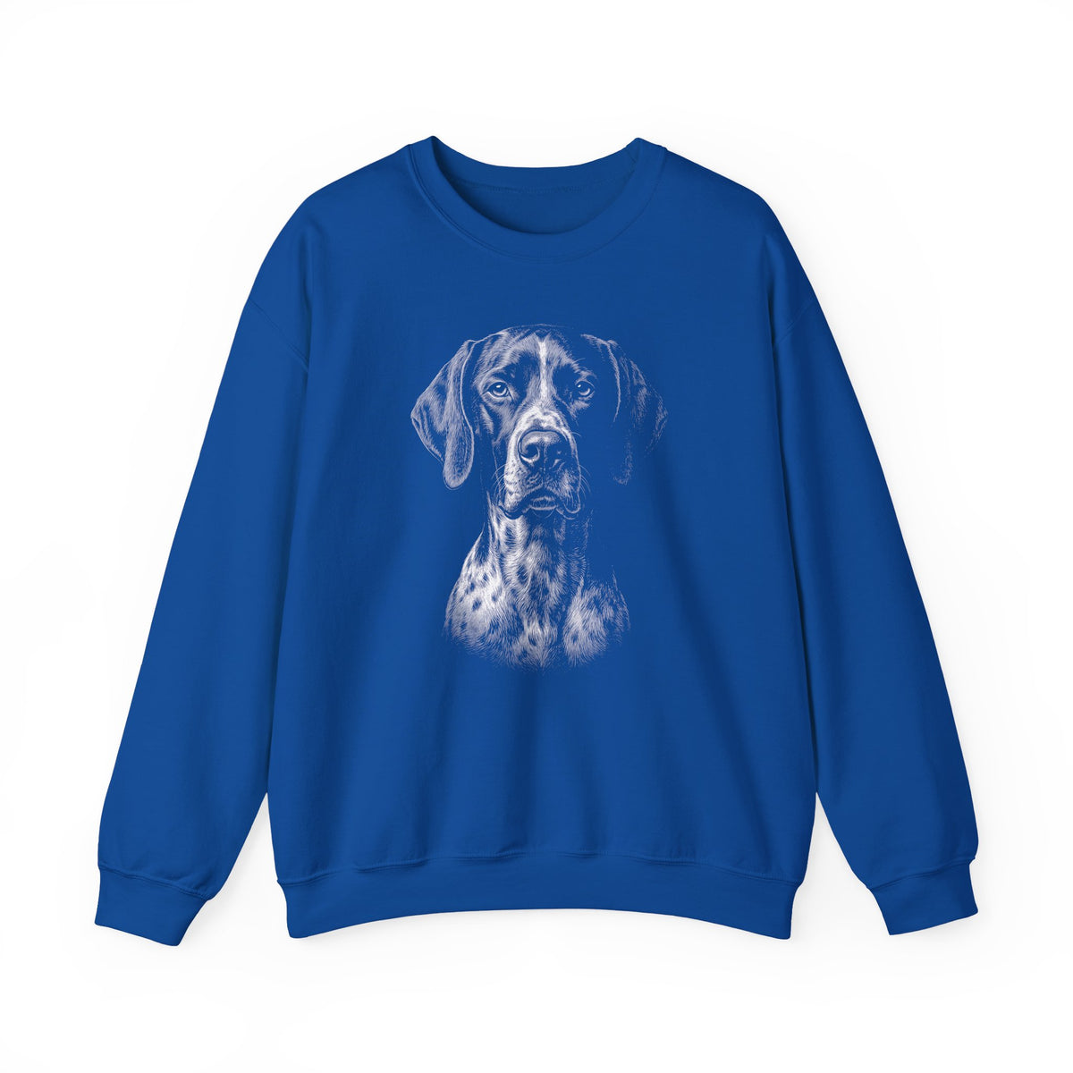 English Pointer Engraved Crewneck Sweatshirt