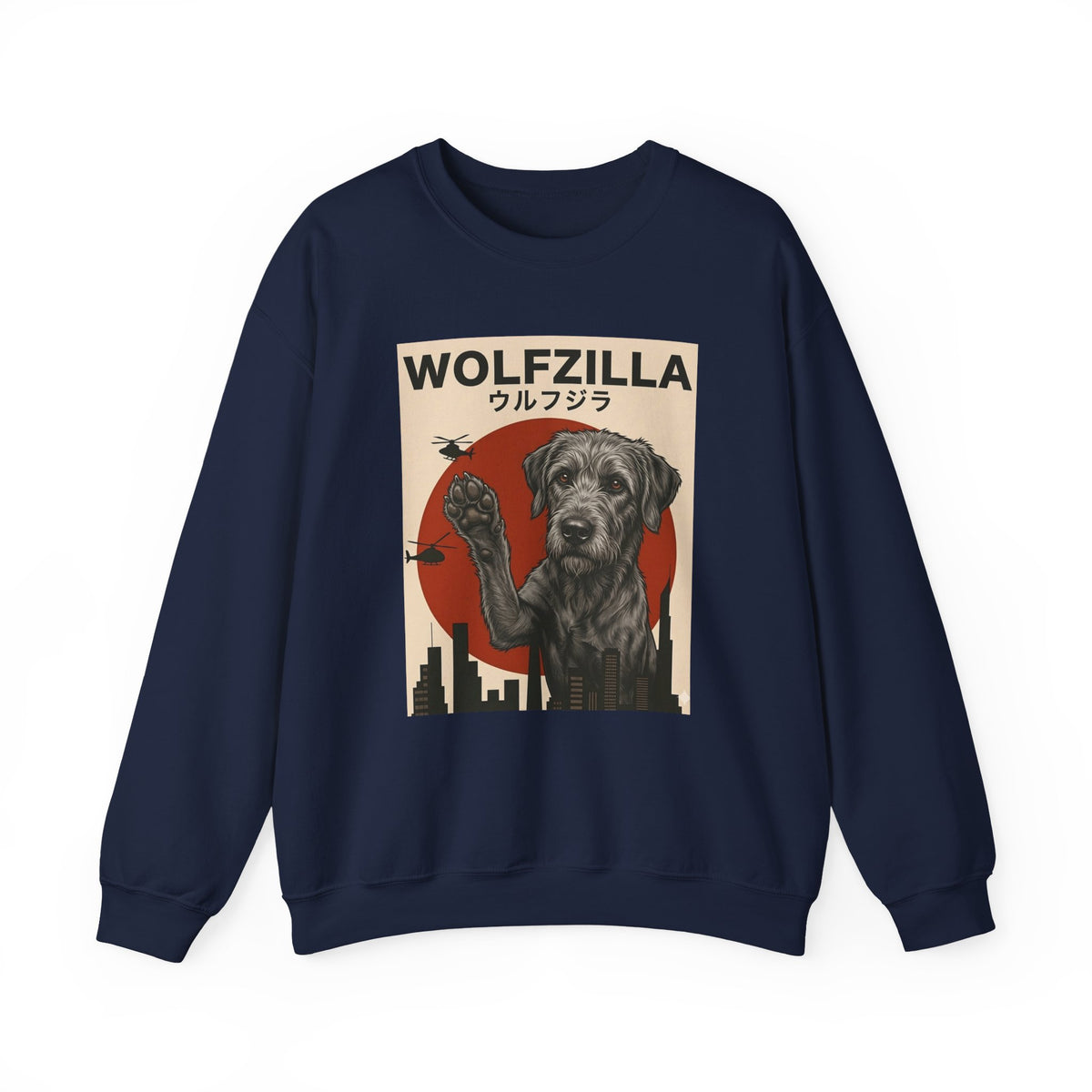 Irish Wolfzilla Crewneck Sweatshirt