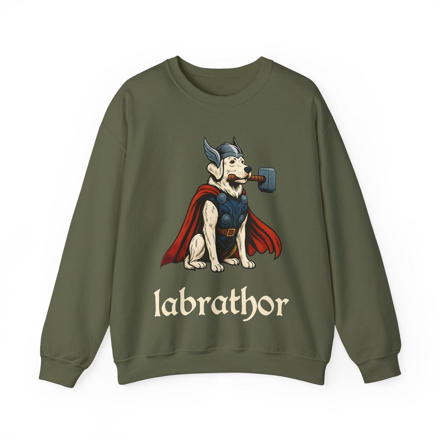 Labrathor Crewneck Sweatshirt Military Green