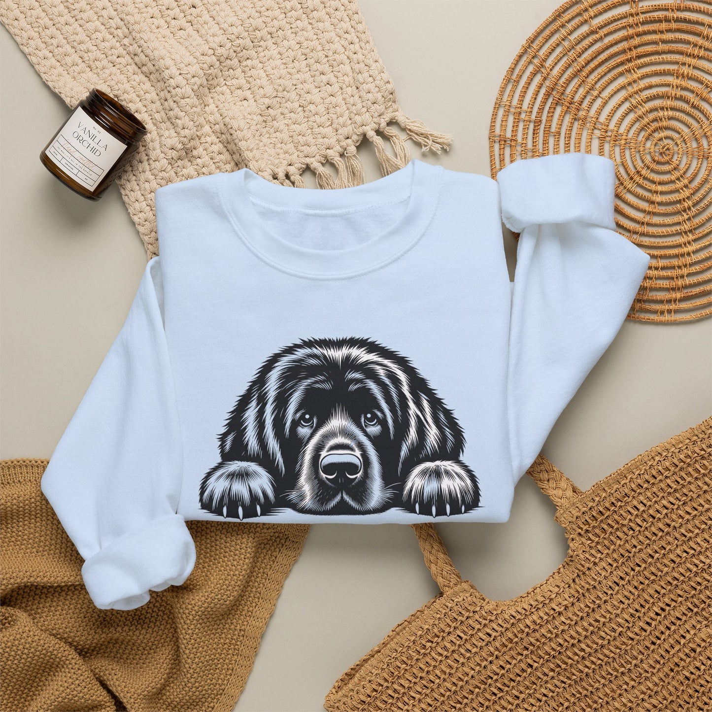 Newfoundland My Therapist Crewneck Sweatshirt