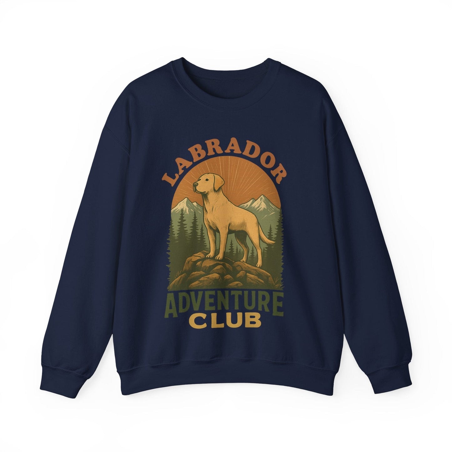 Labrador Adventure Club Crewneck Sweatshirt Navy