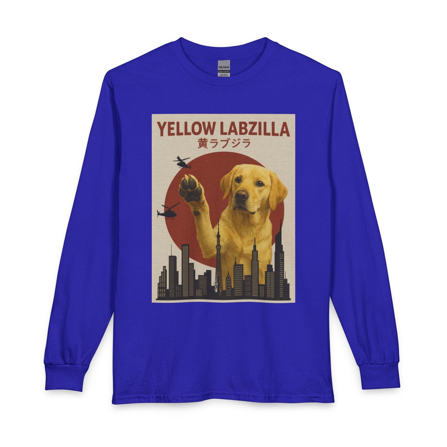 Yellow Labzilla Long Sleeve