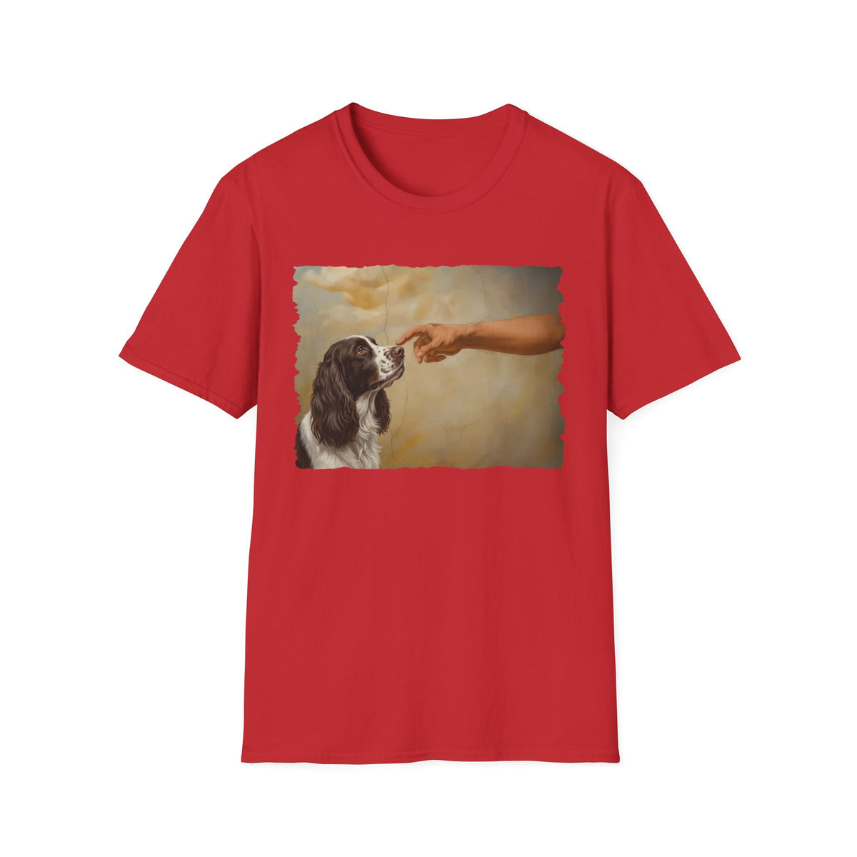 God Creates Springer Spaniel