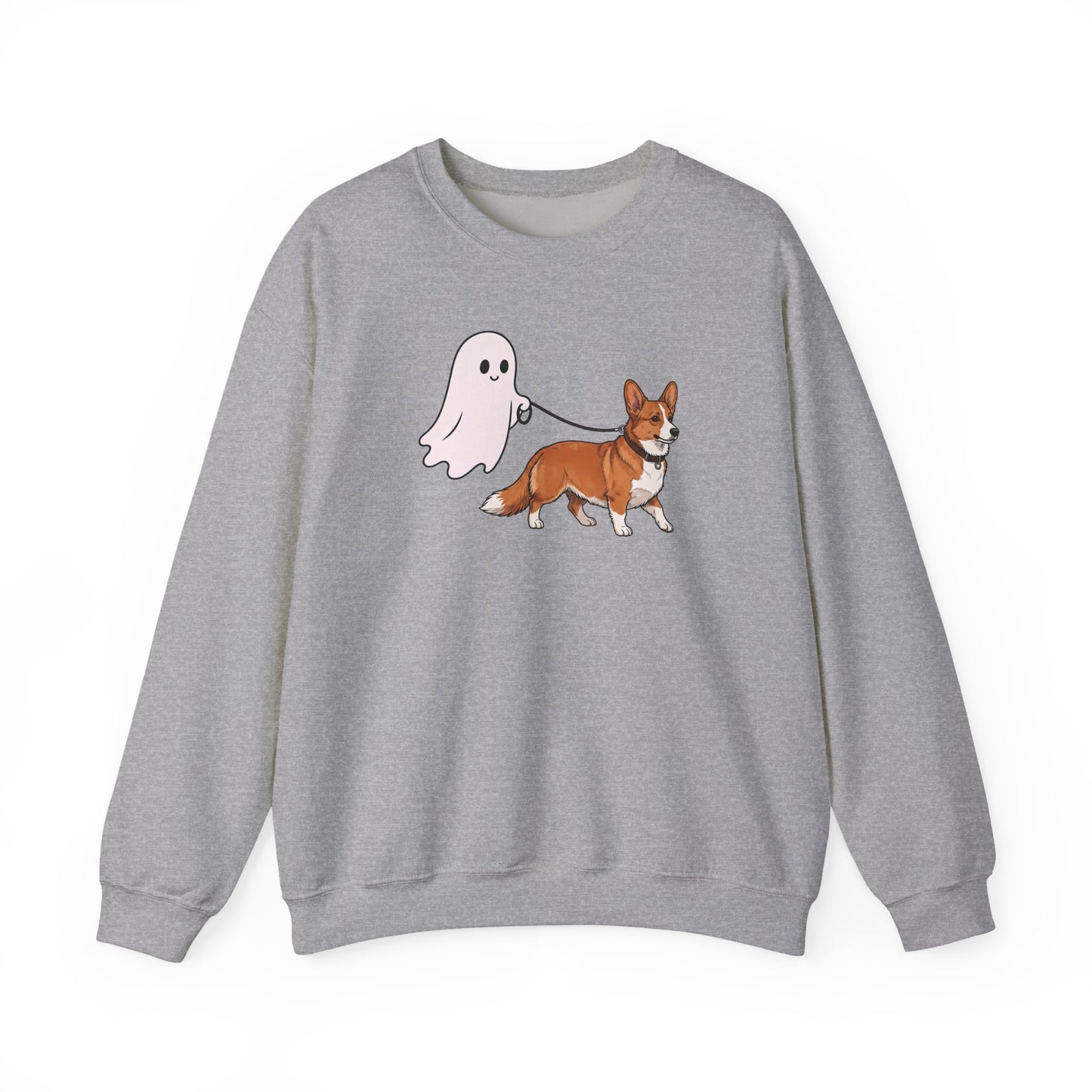 Cardigan Welsh Corgi Red Halloween Crewneck Sweatshirt