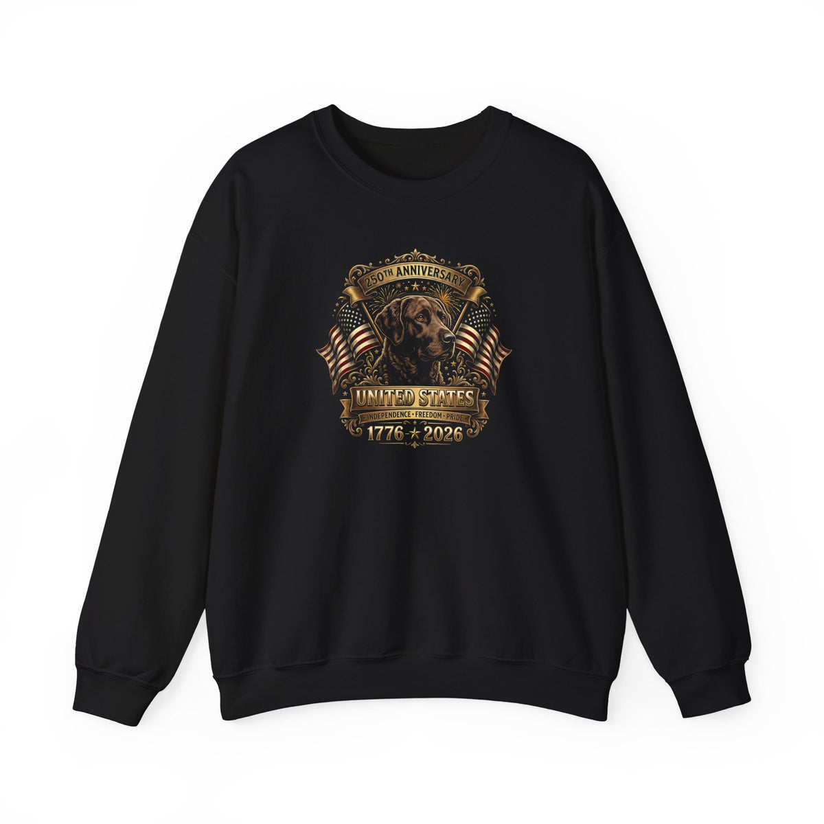 Chesapeake Bay Retriever USA Crewneck Sweatshirt