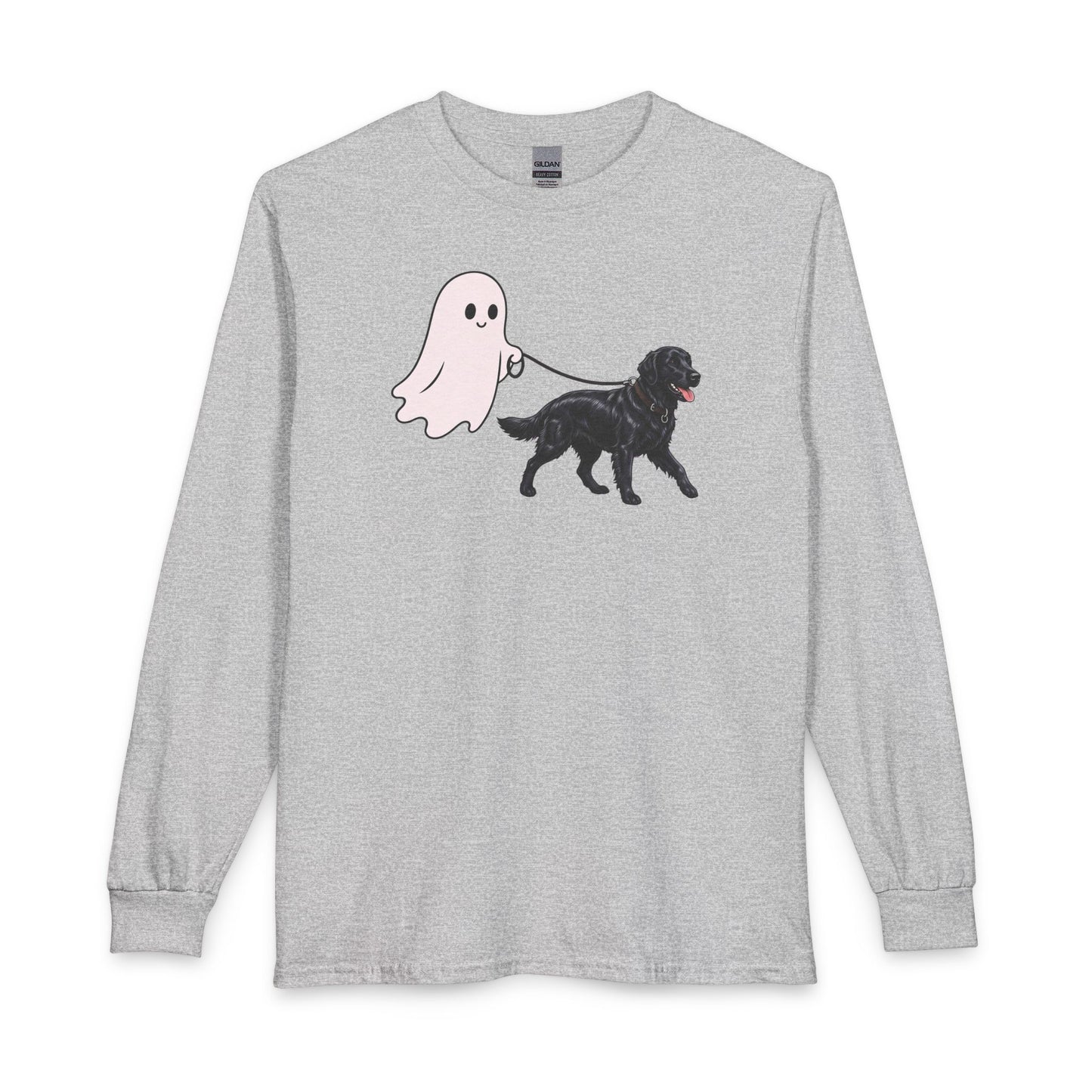 Flat Coated Retriever Ghost Walk Long Sleeve