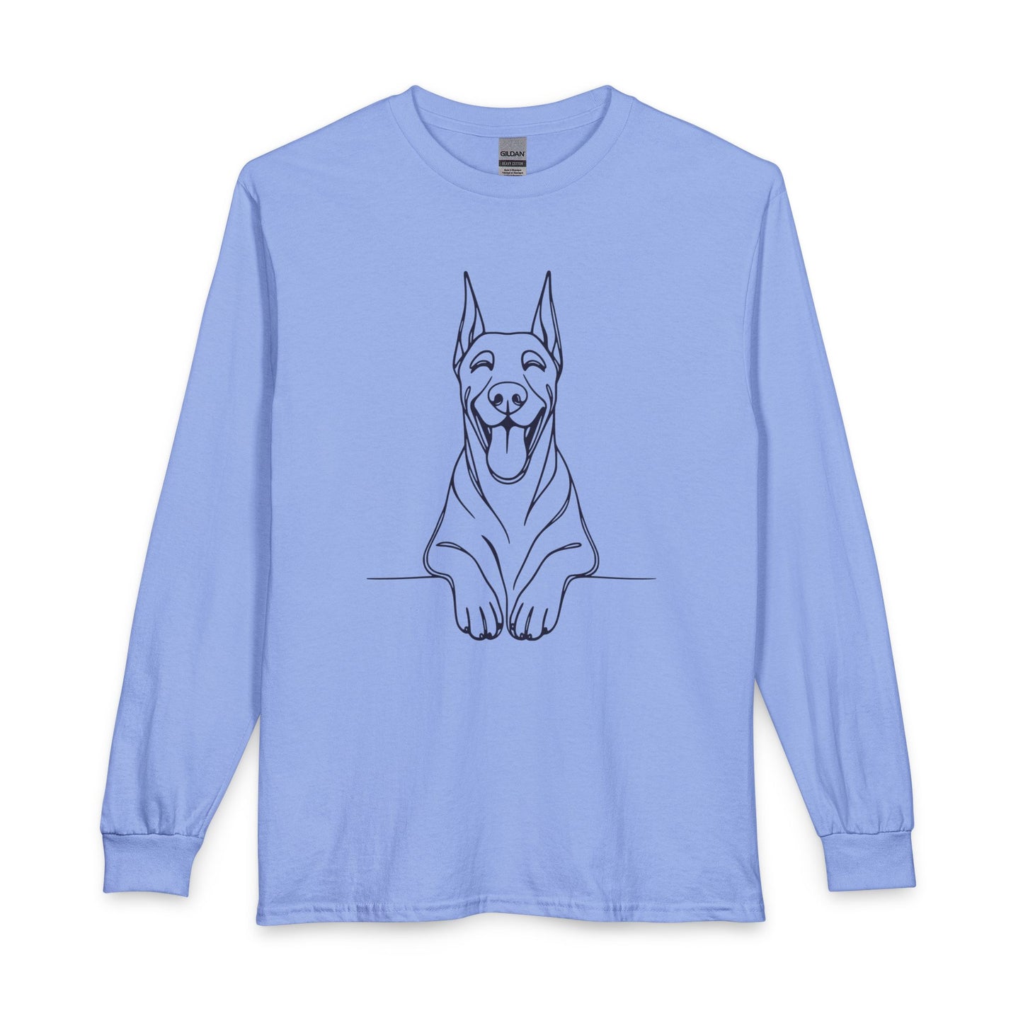 Happy Doberman Long Sleeve