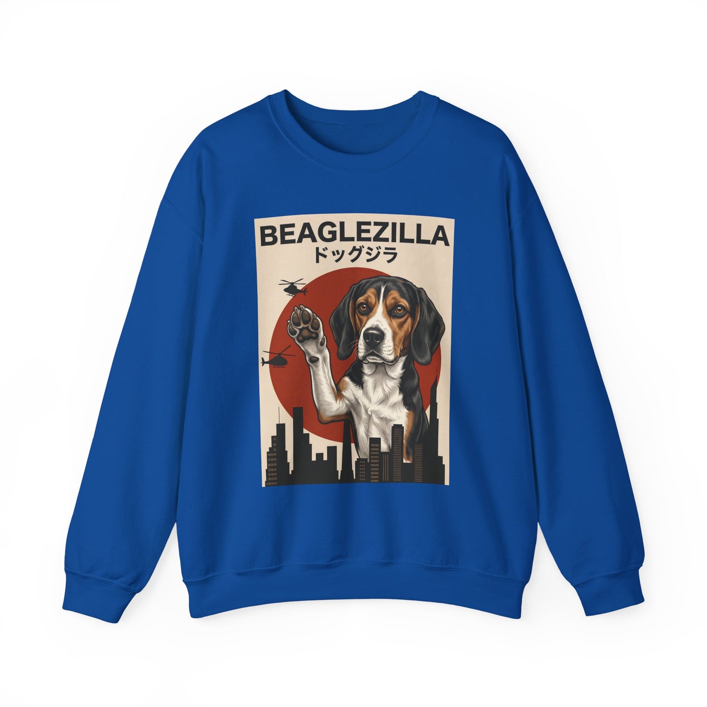 Beaglezilla Crewneck Sweatshirt