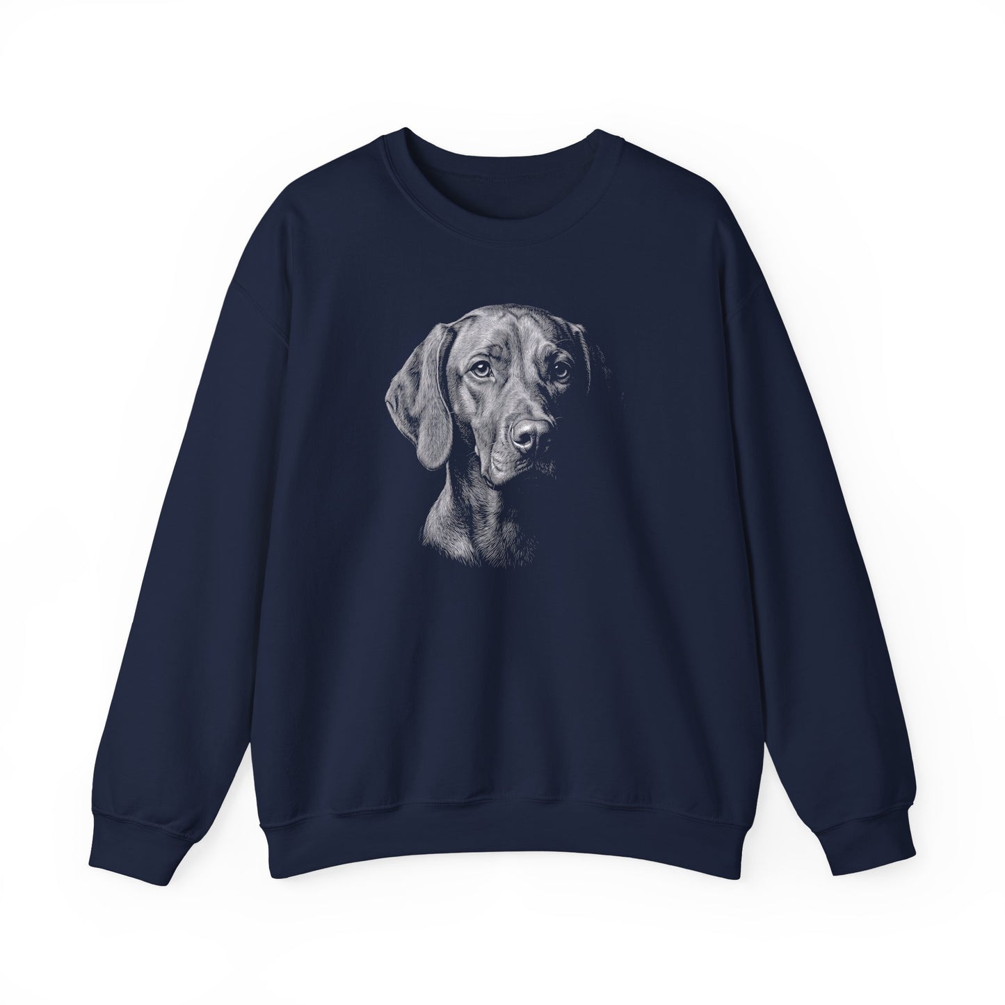 Vizsla Engraved Crewneck Sweatshirt