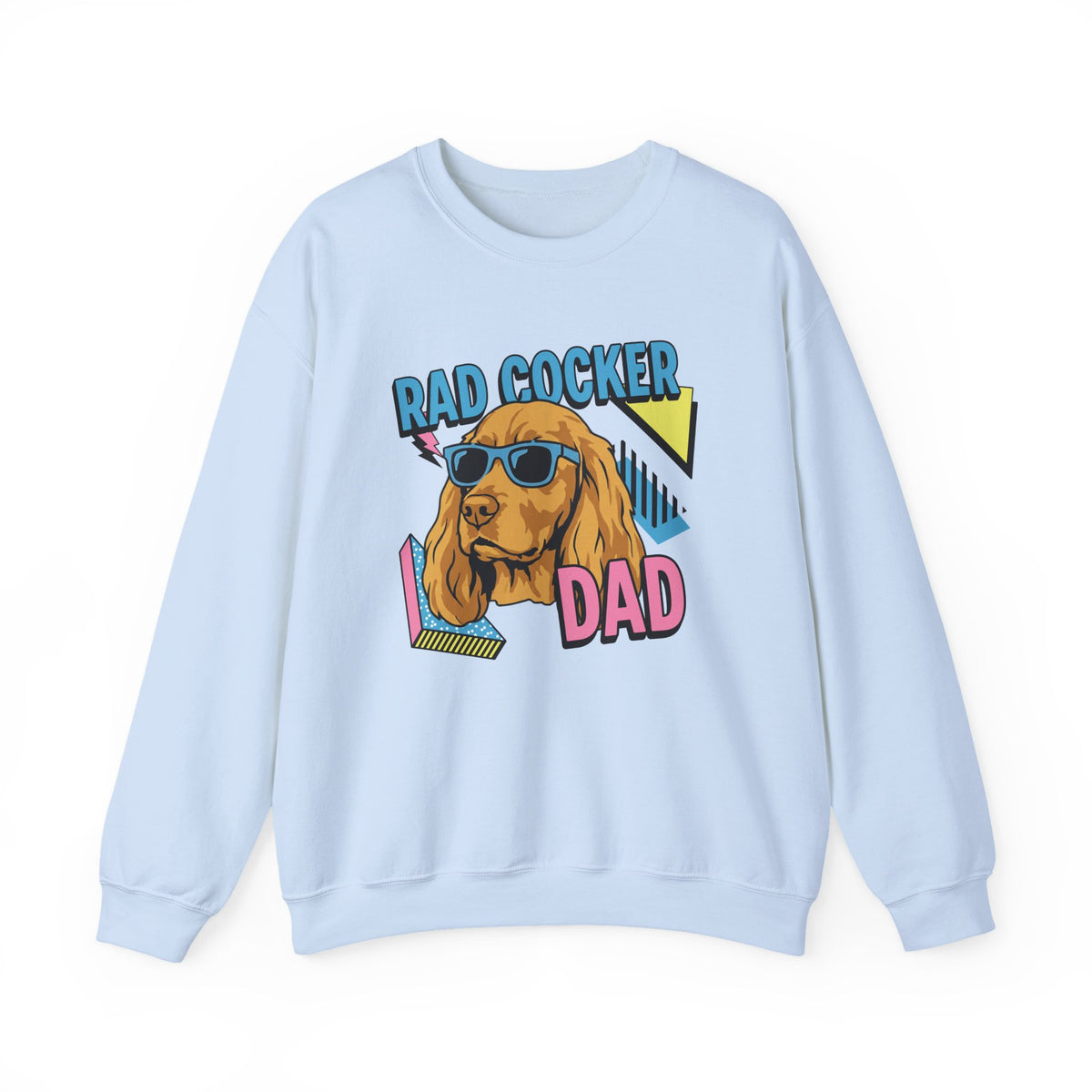 90's Rad Cocker Dad Crewneck Sweatshirt