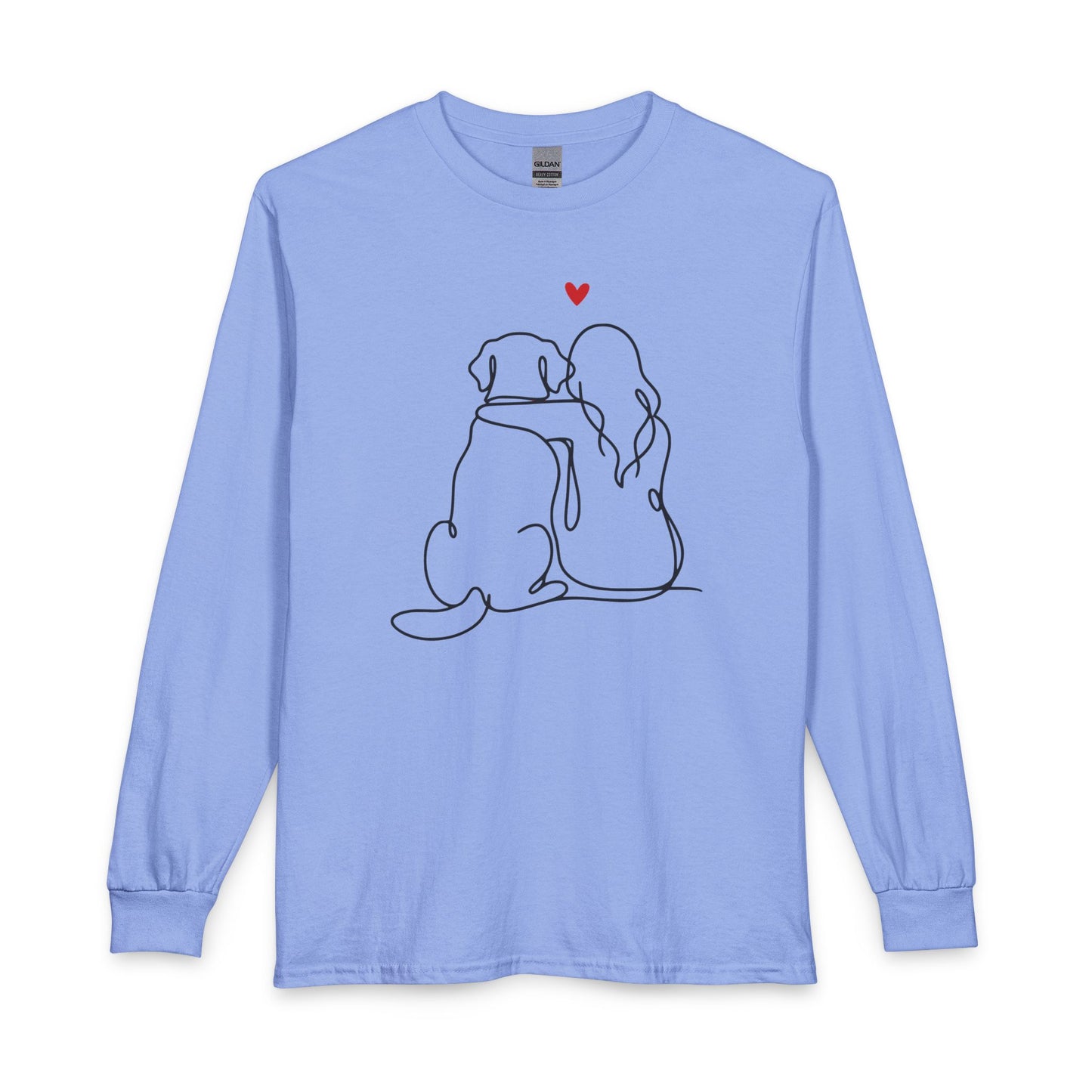 Labrador and Girl Love Long Sleeve