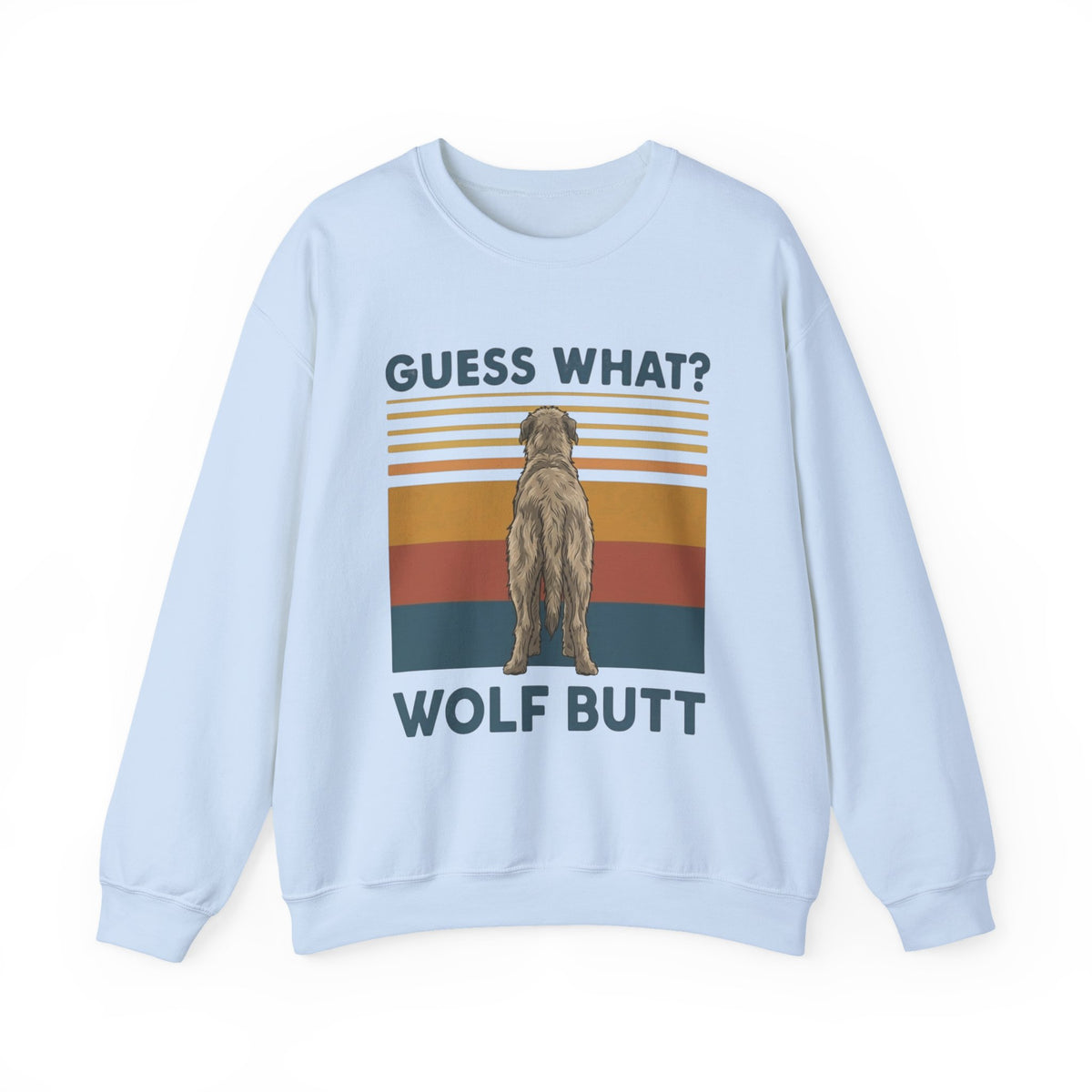Irish Wolfhound Butt Crewneck Sweatshirt