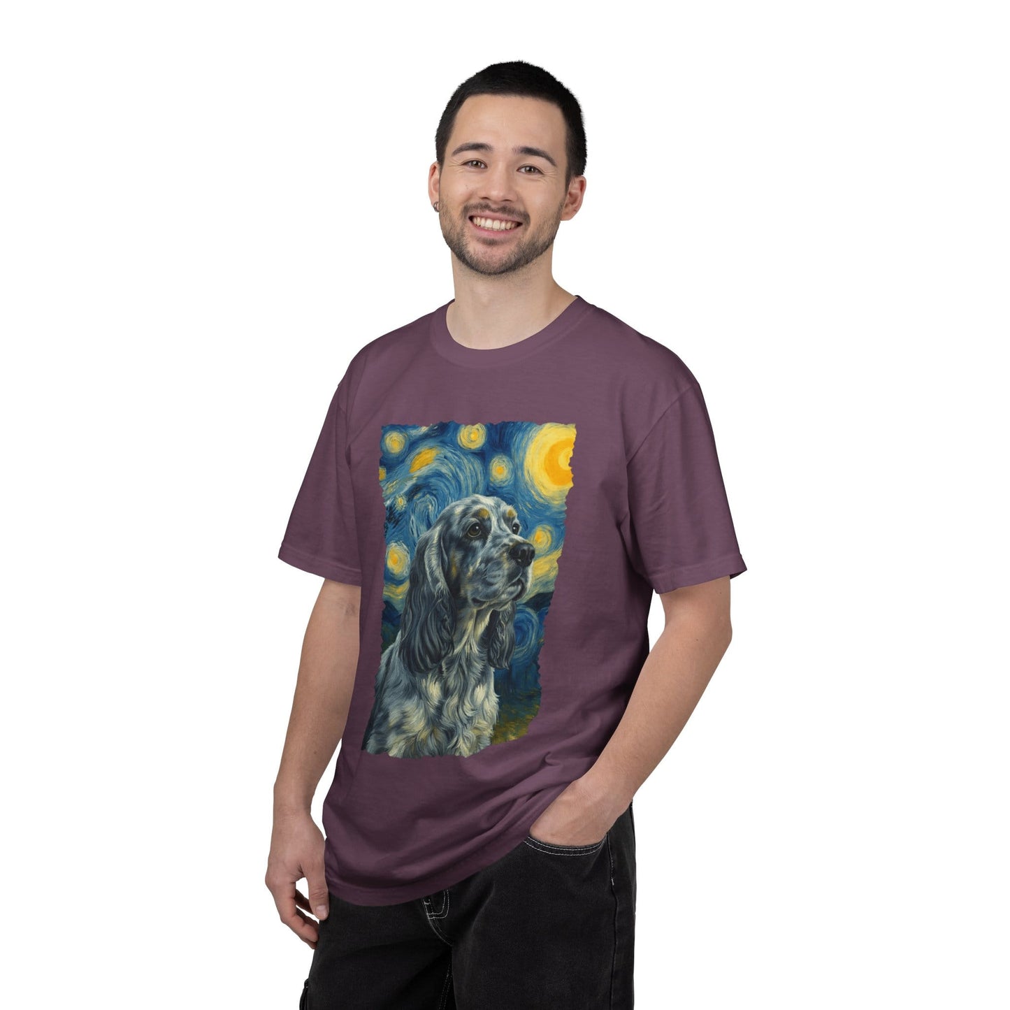 Blue Roan Cocker Spaniel van Gogh
