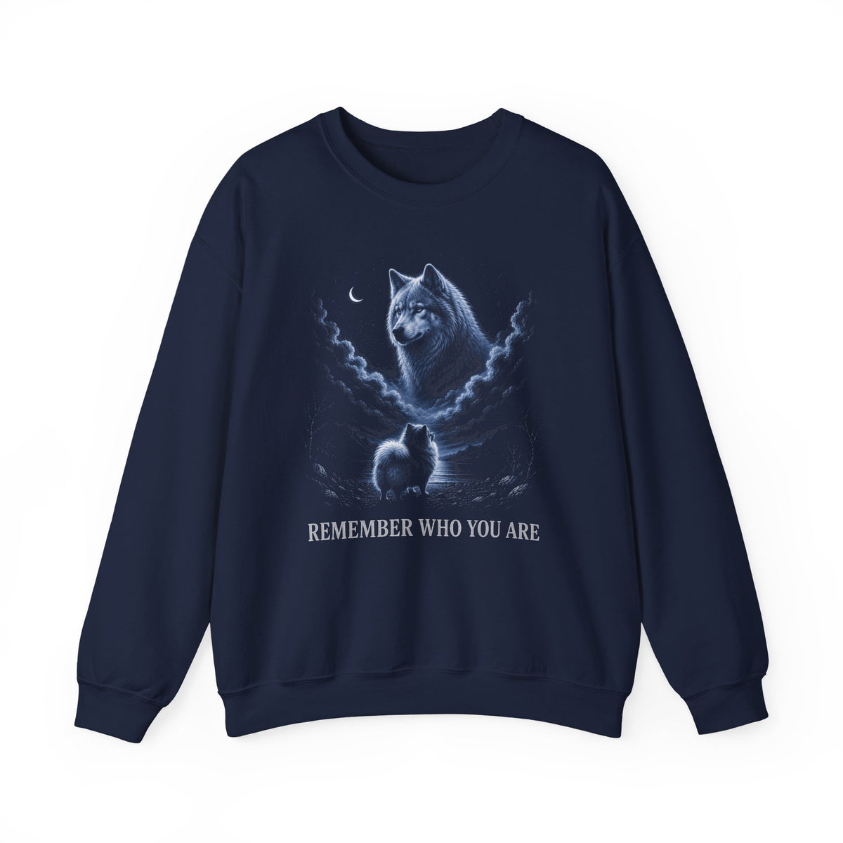 Pomeranian Origin Story Crewneck Sweatshirt