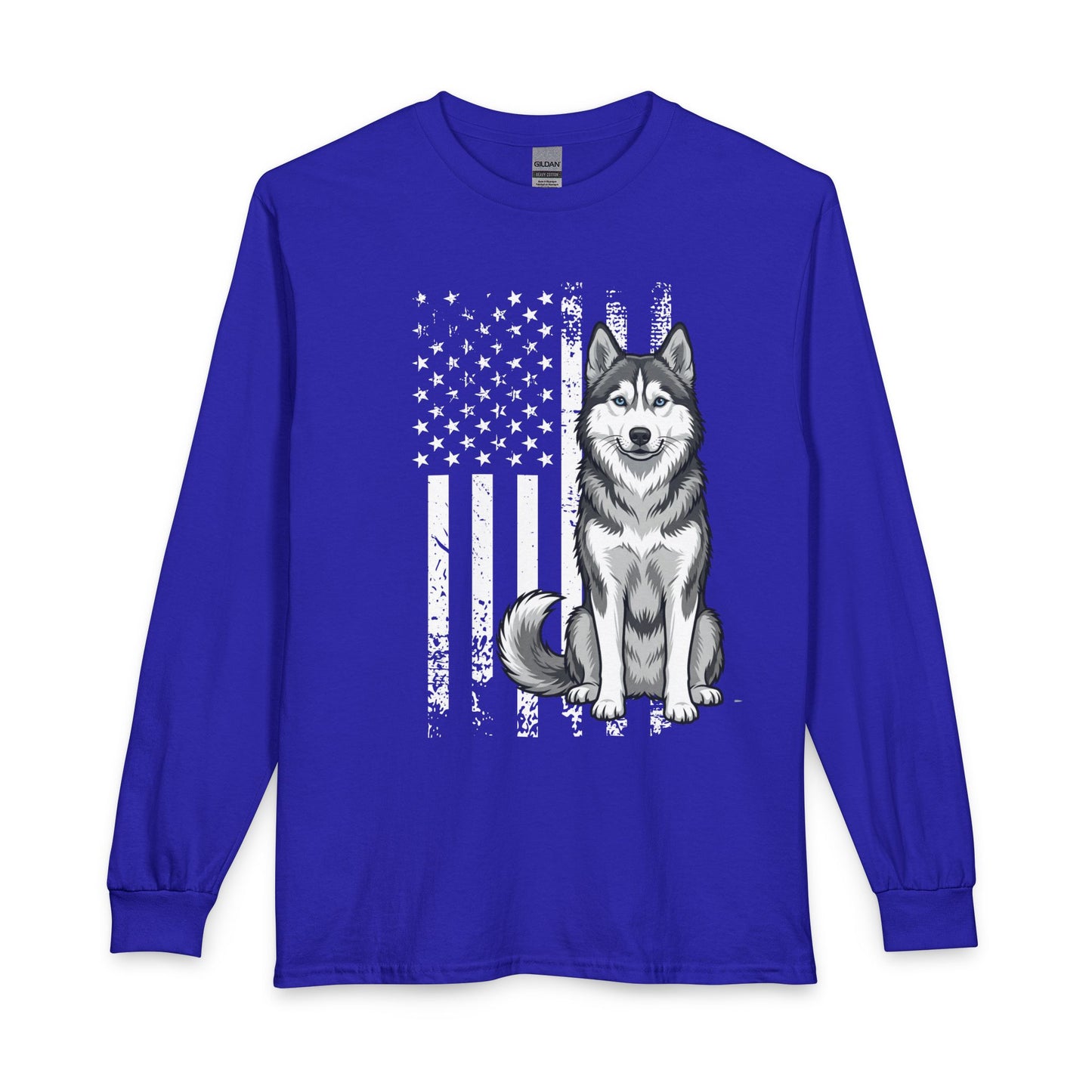Husky USA Flag Long Sleeve