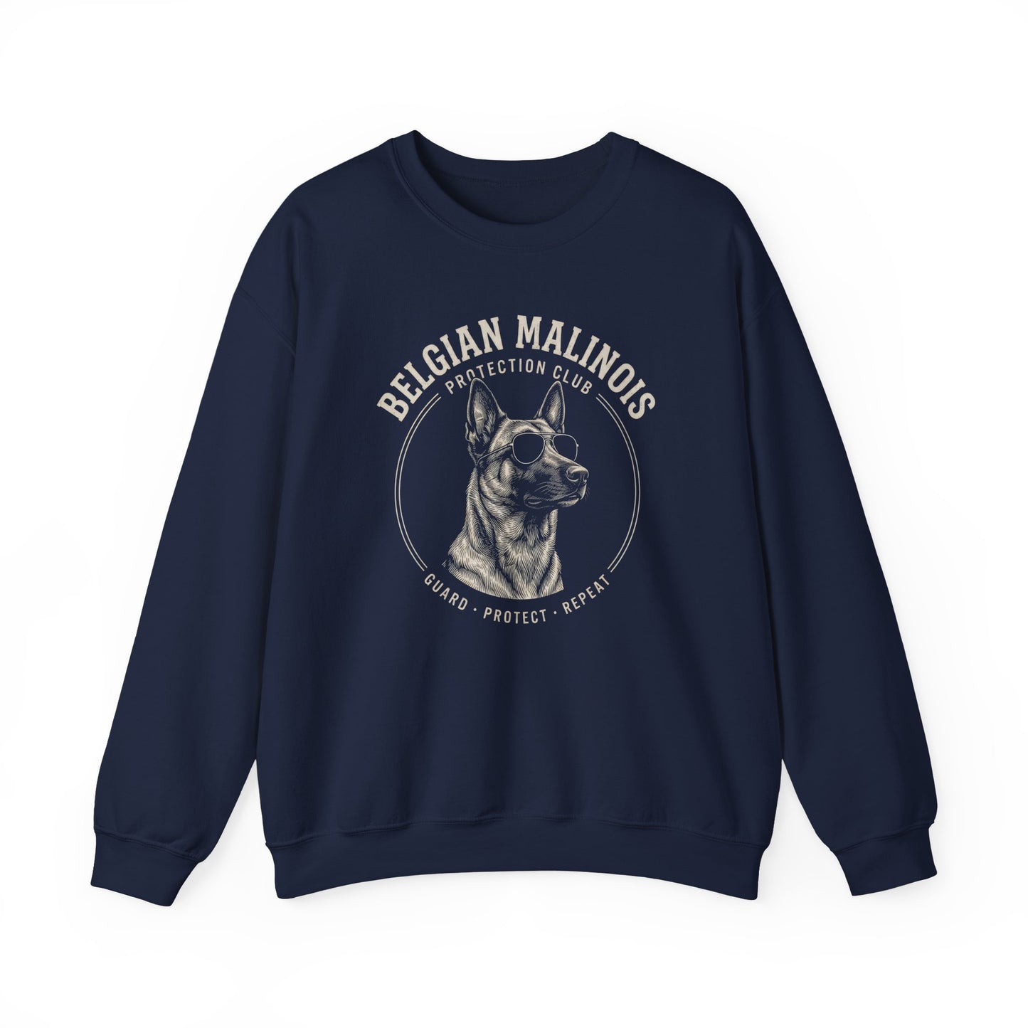 Belgian Malinois Protection Club Crewneck Sweatshirt