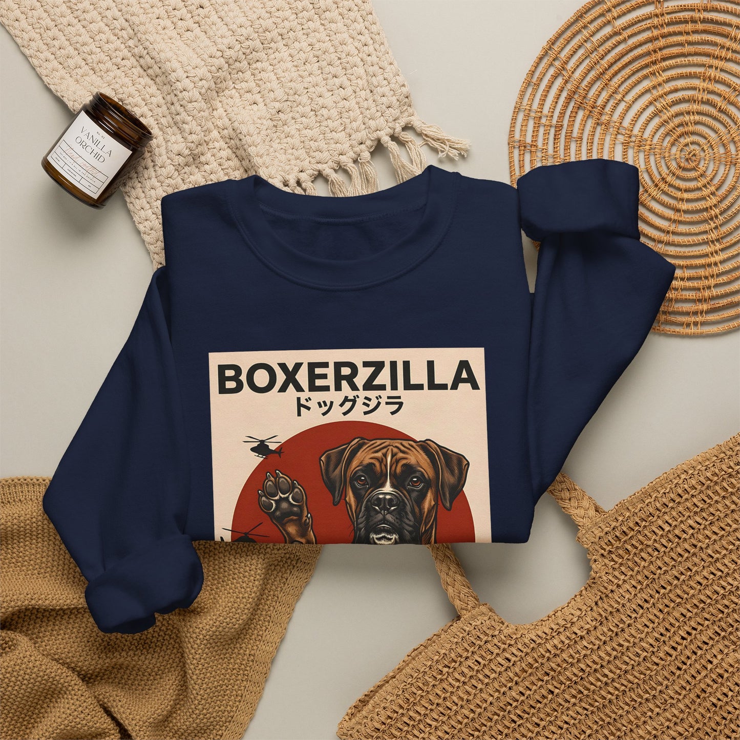Boxerzilla Crewneck Sweatshirt