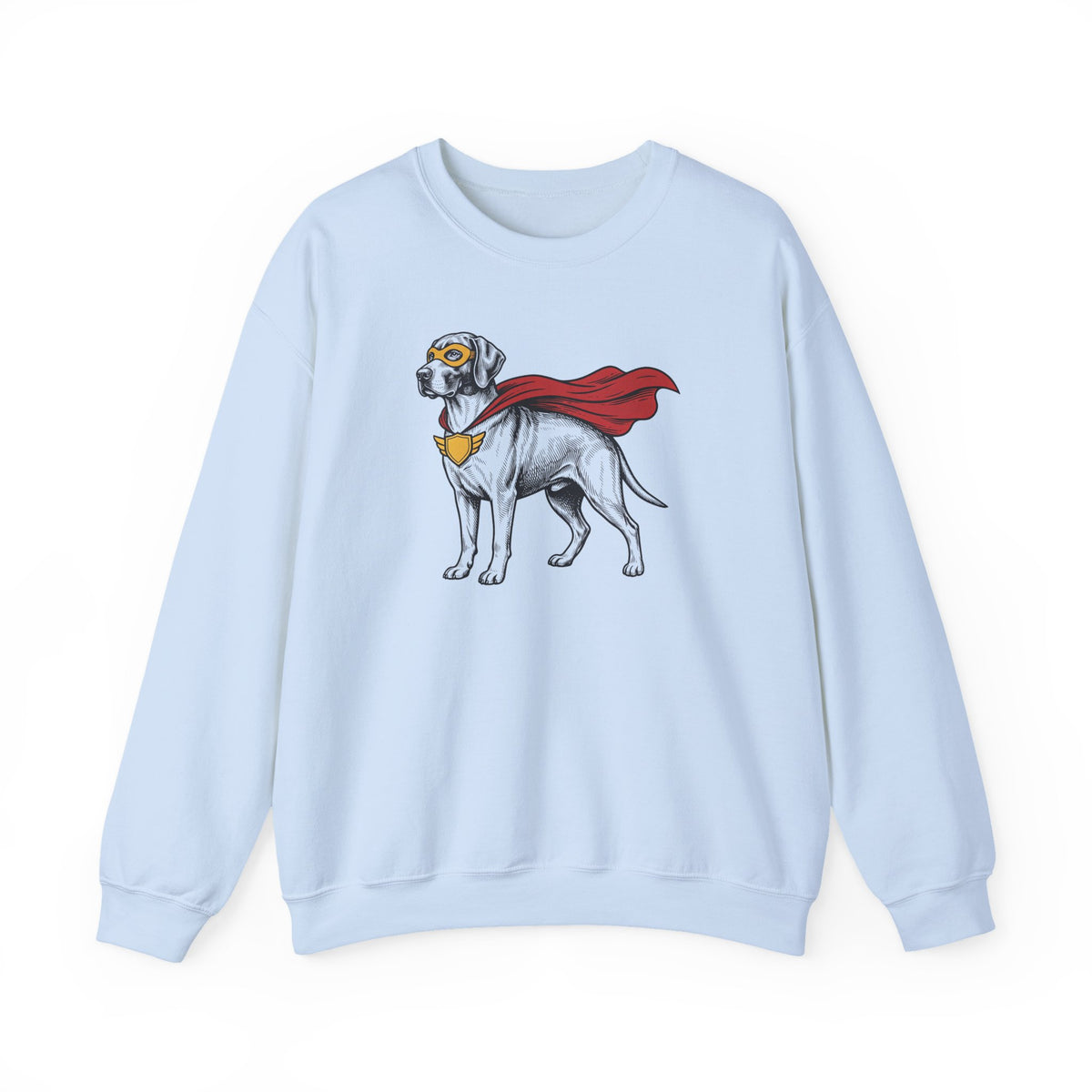 English Pointer Superhero Crewneck Sweatshirt