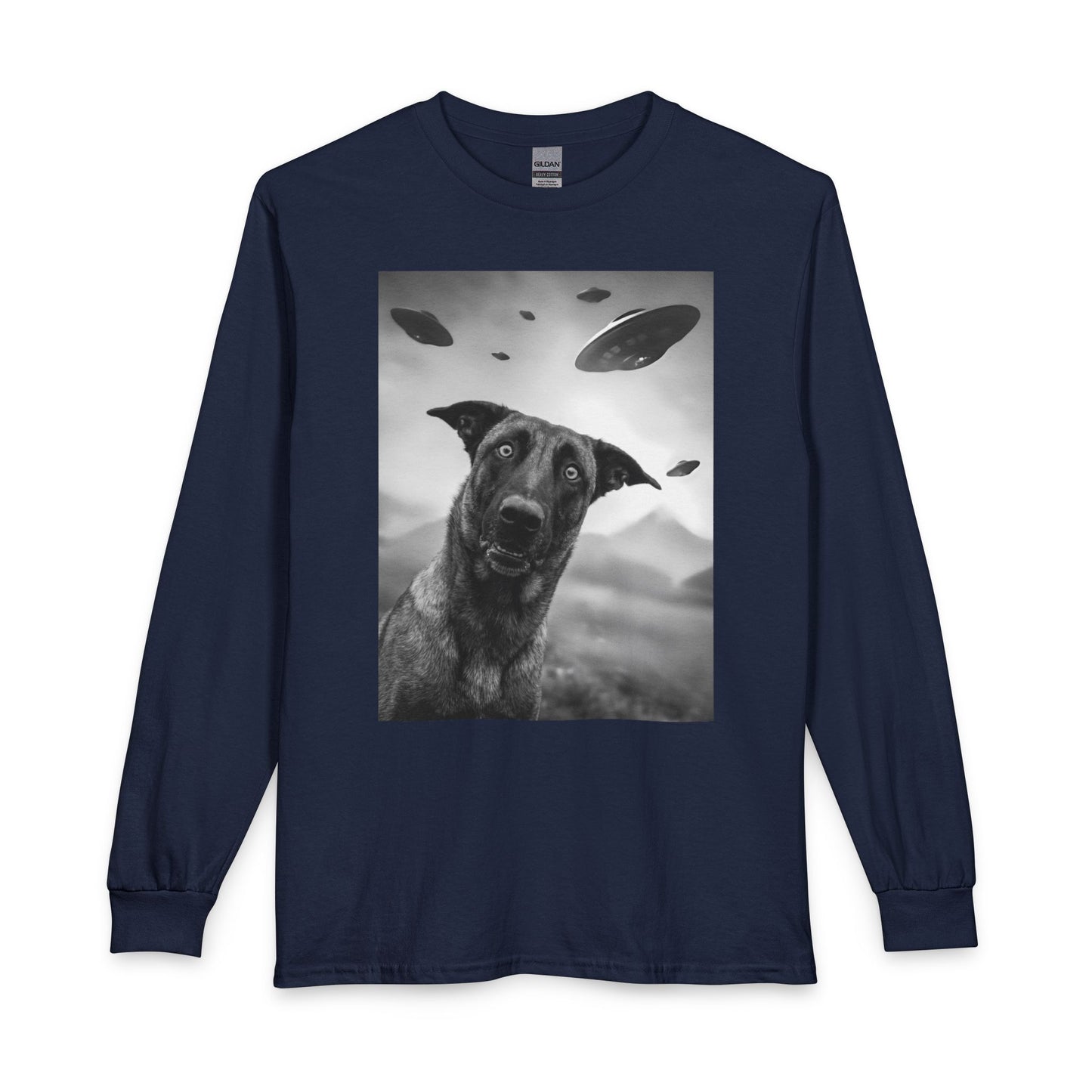 Belgian Malinois UFO Long Sleeve