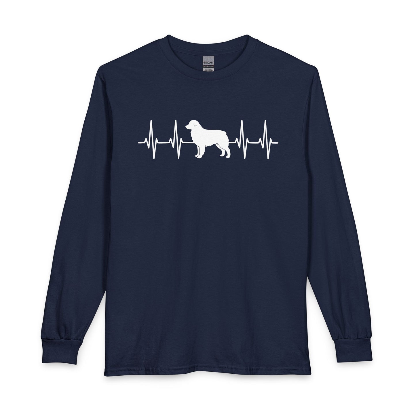 Australian Shepherd Heartbeat Long Sleeve