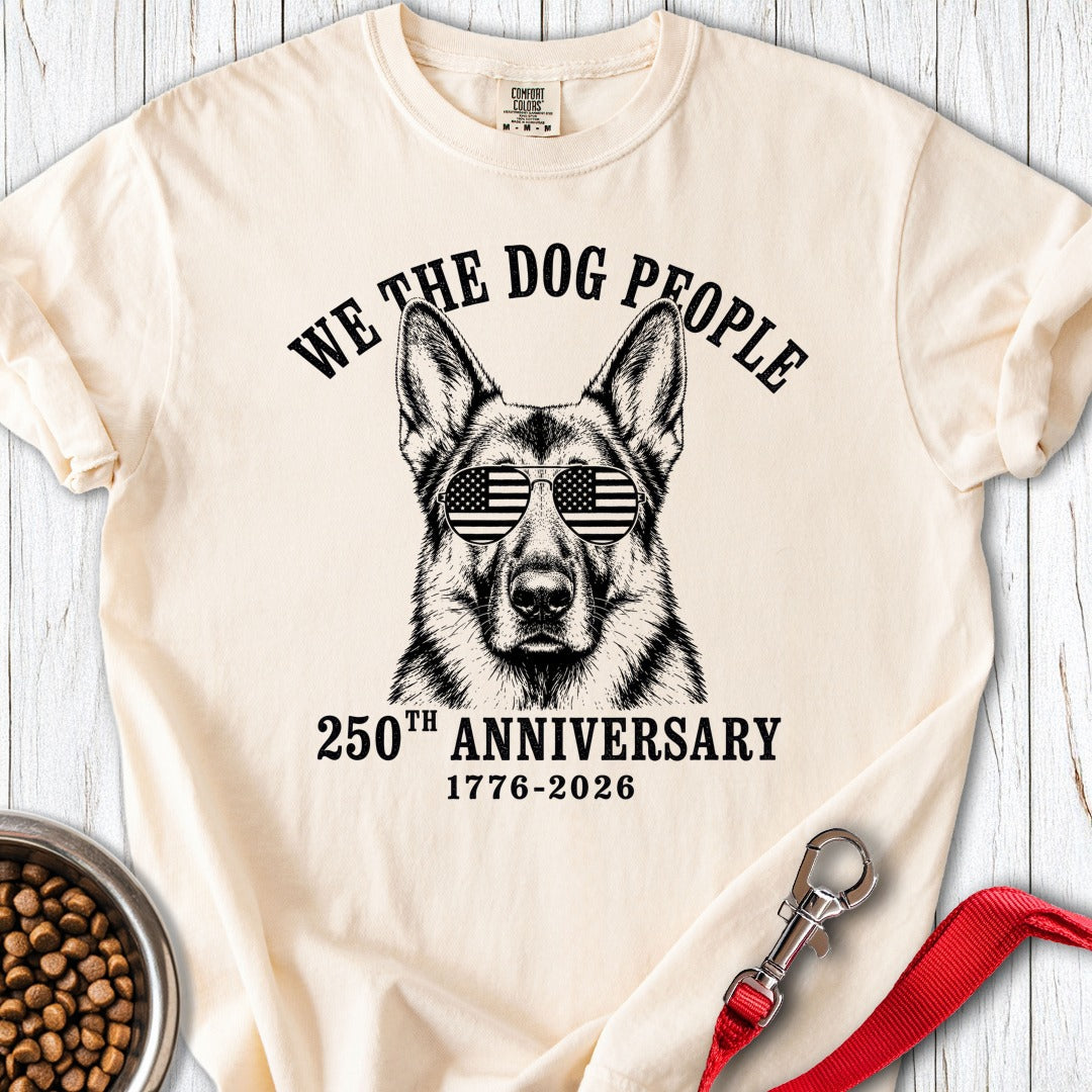 250 Anniversary German Shepherd Premium Tee Ivory