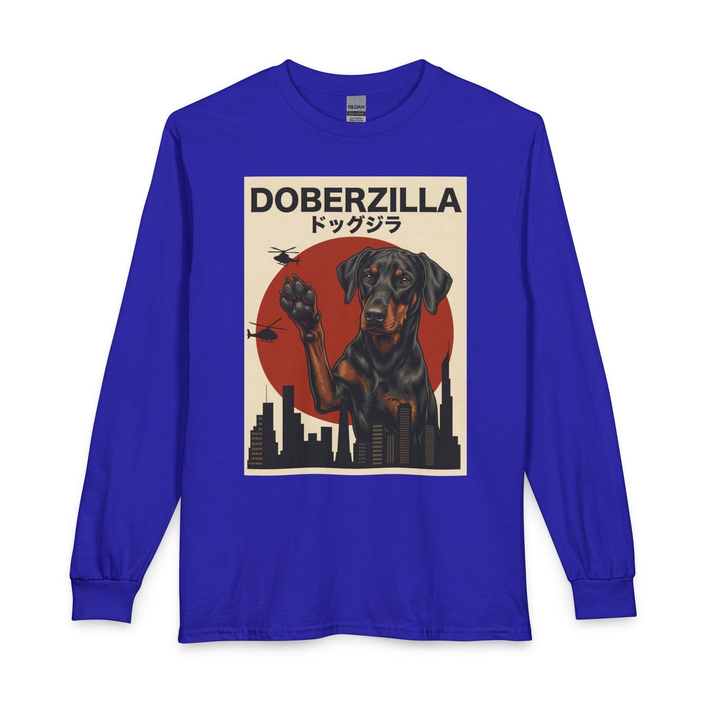 Doberzilla Doberman Long Sleeve