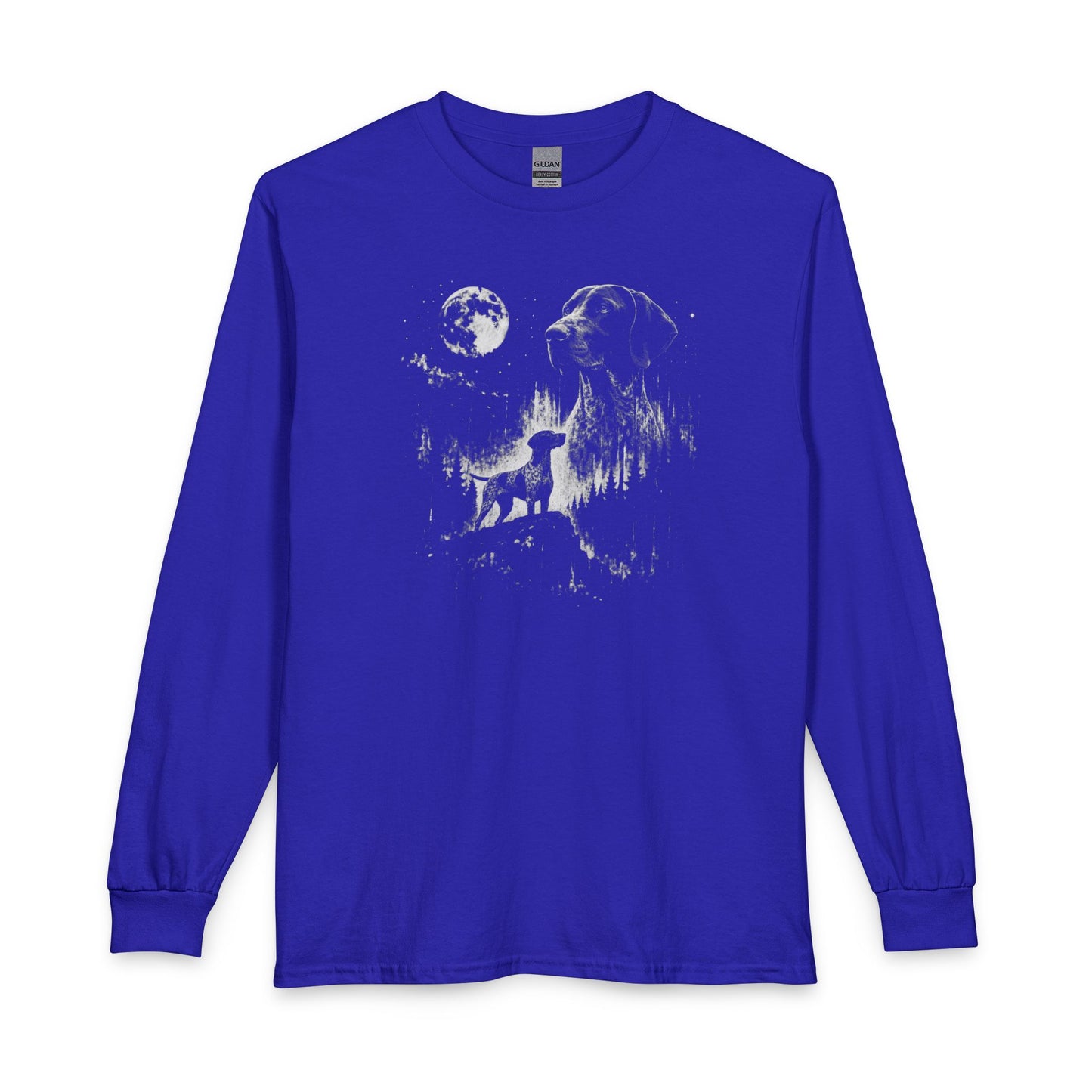 German Shorthaired Pointer Moon Long Sleeve