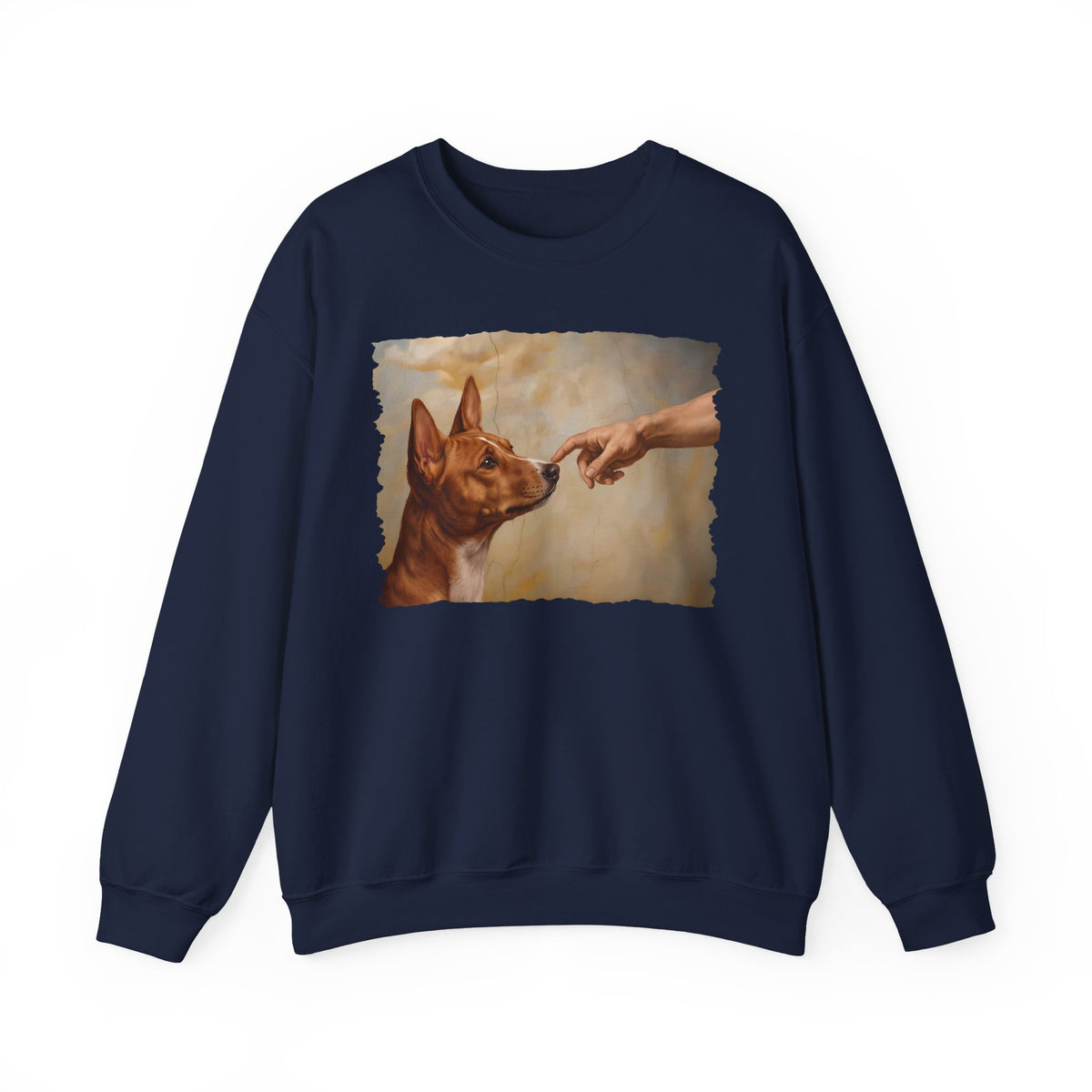 Basenji Creation Crewneck Sweatshirt
