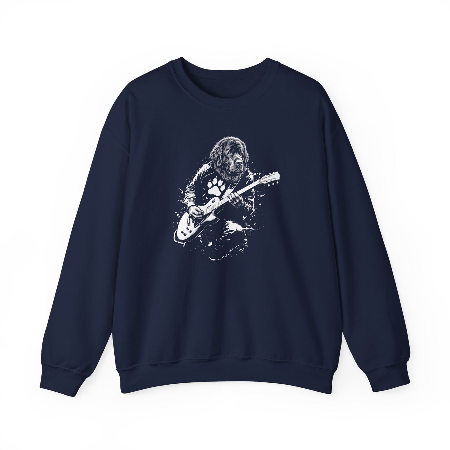 Newfoundland Guitar Crewneck Sweatshirt