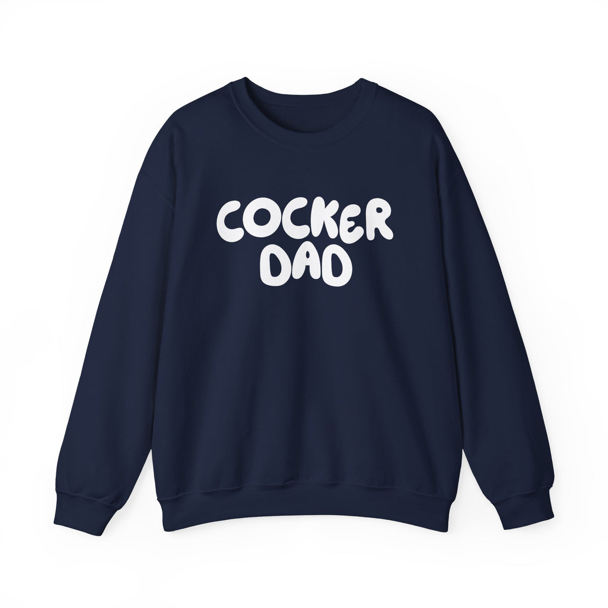 Cocker Dad Crewneck Sweatshirt