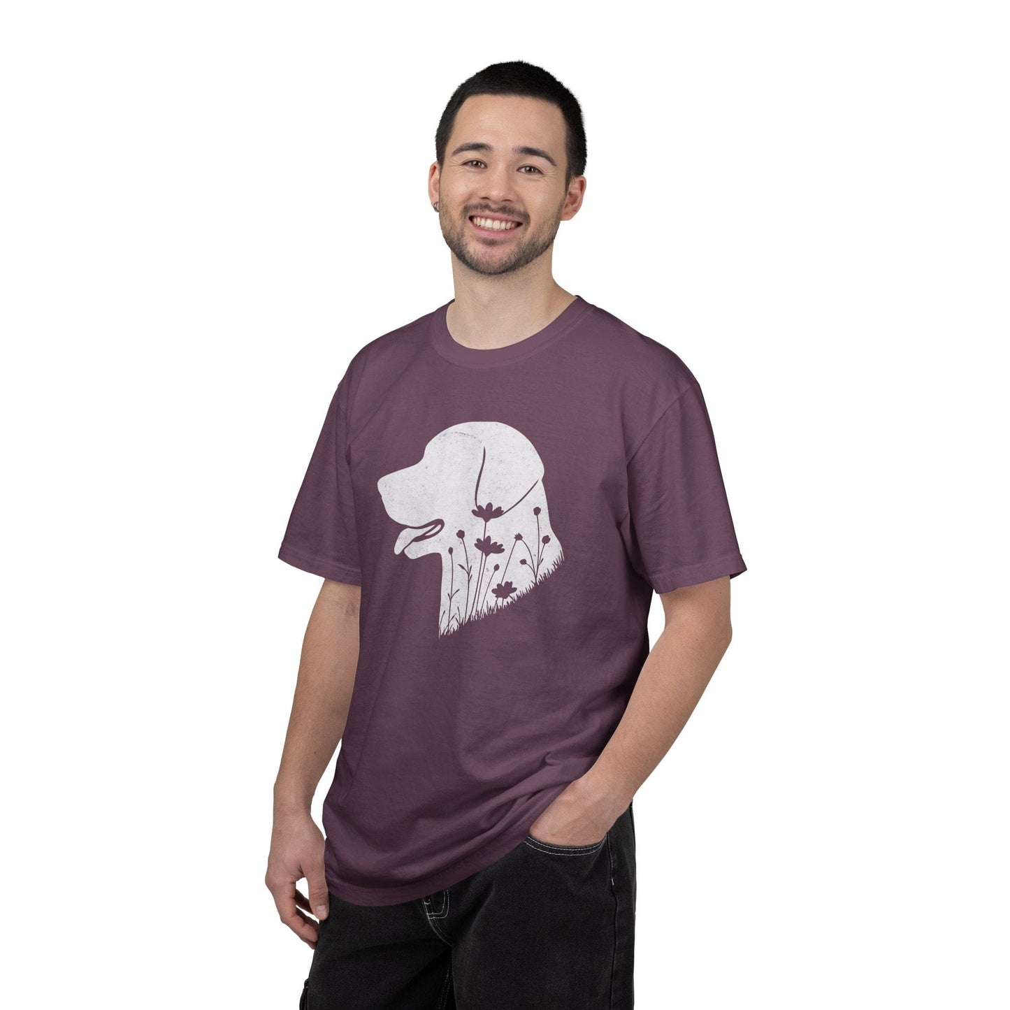 Labrador Flowers Premium Tee