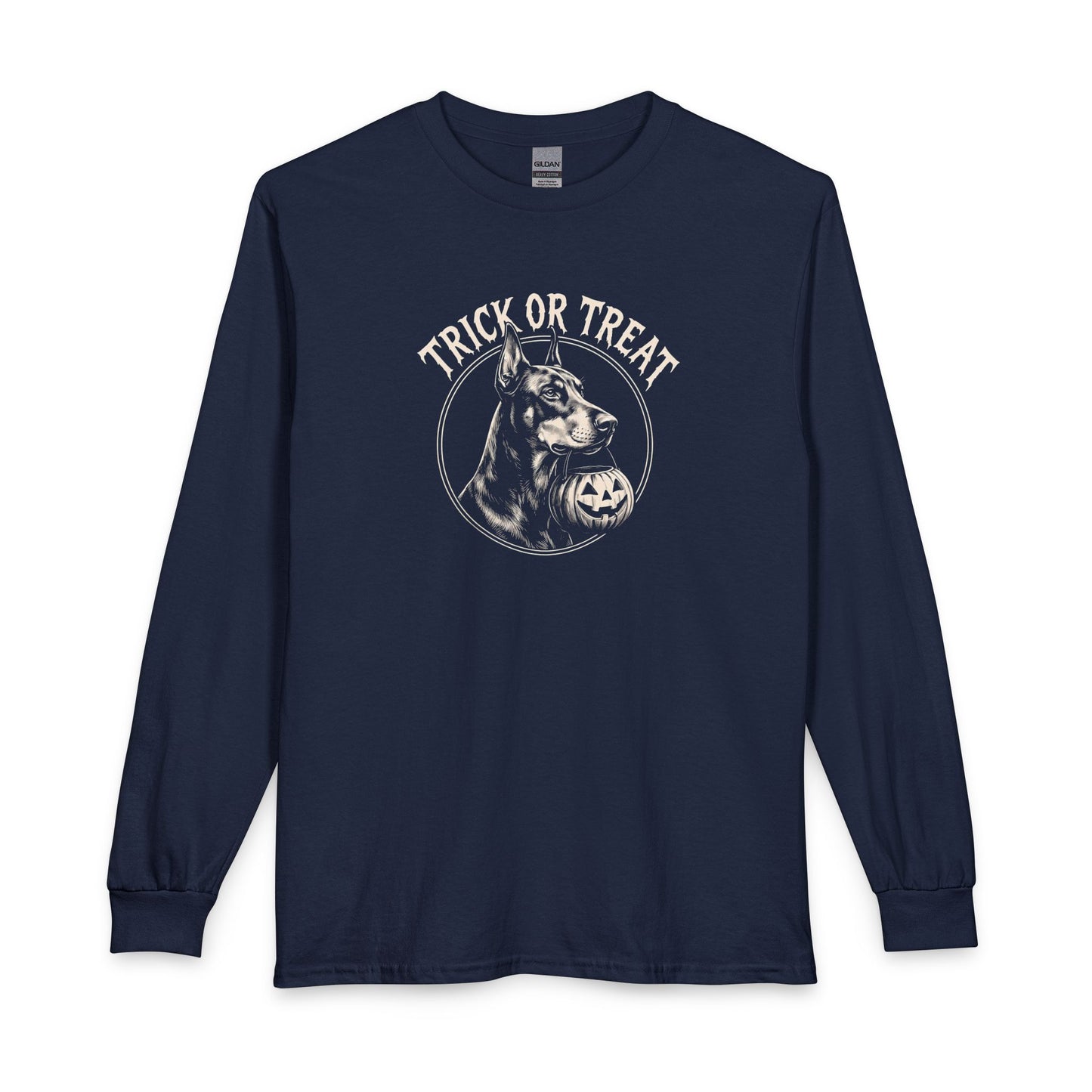 Doberman Halloween Long Sleeve