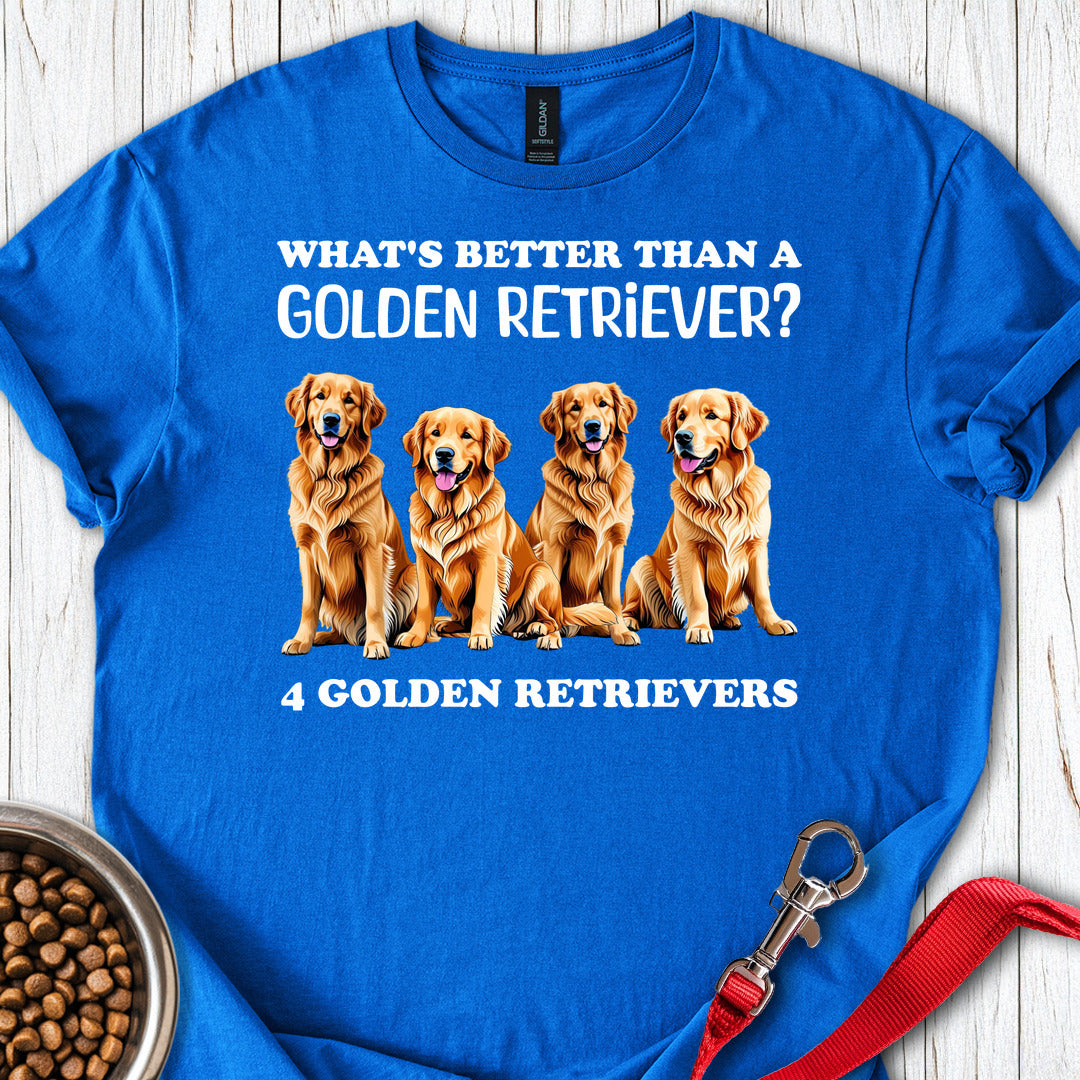 4 Golden Retrievers Royal