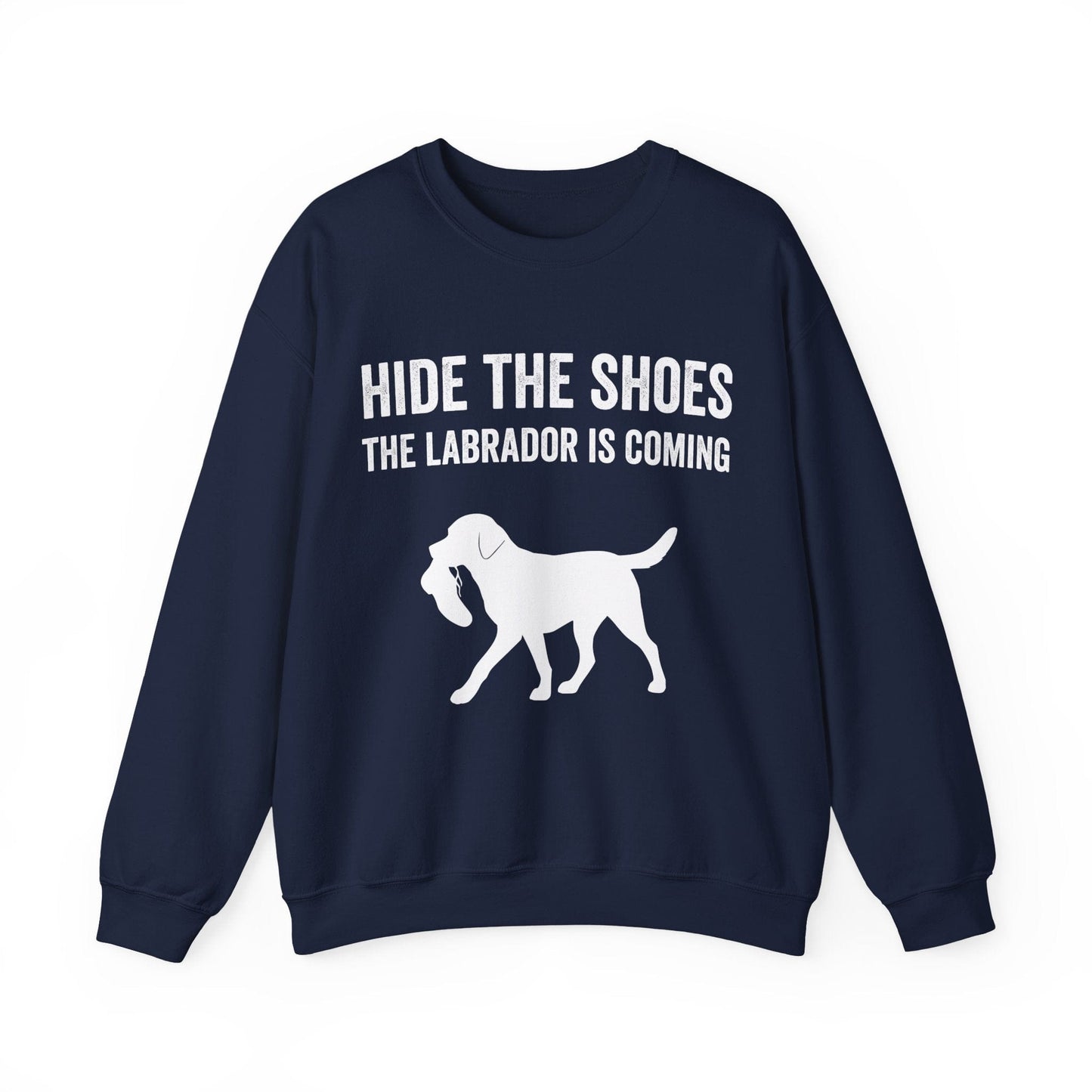 Hide The Shoes Crewneck Sweatshirt Navy
