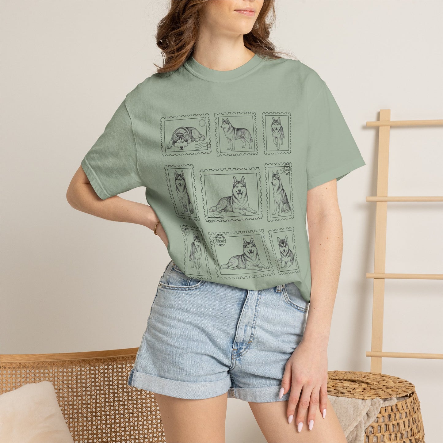Husky Stamps Premium Tee