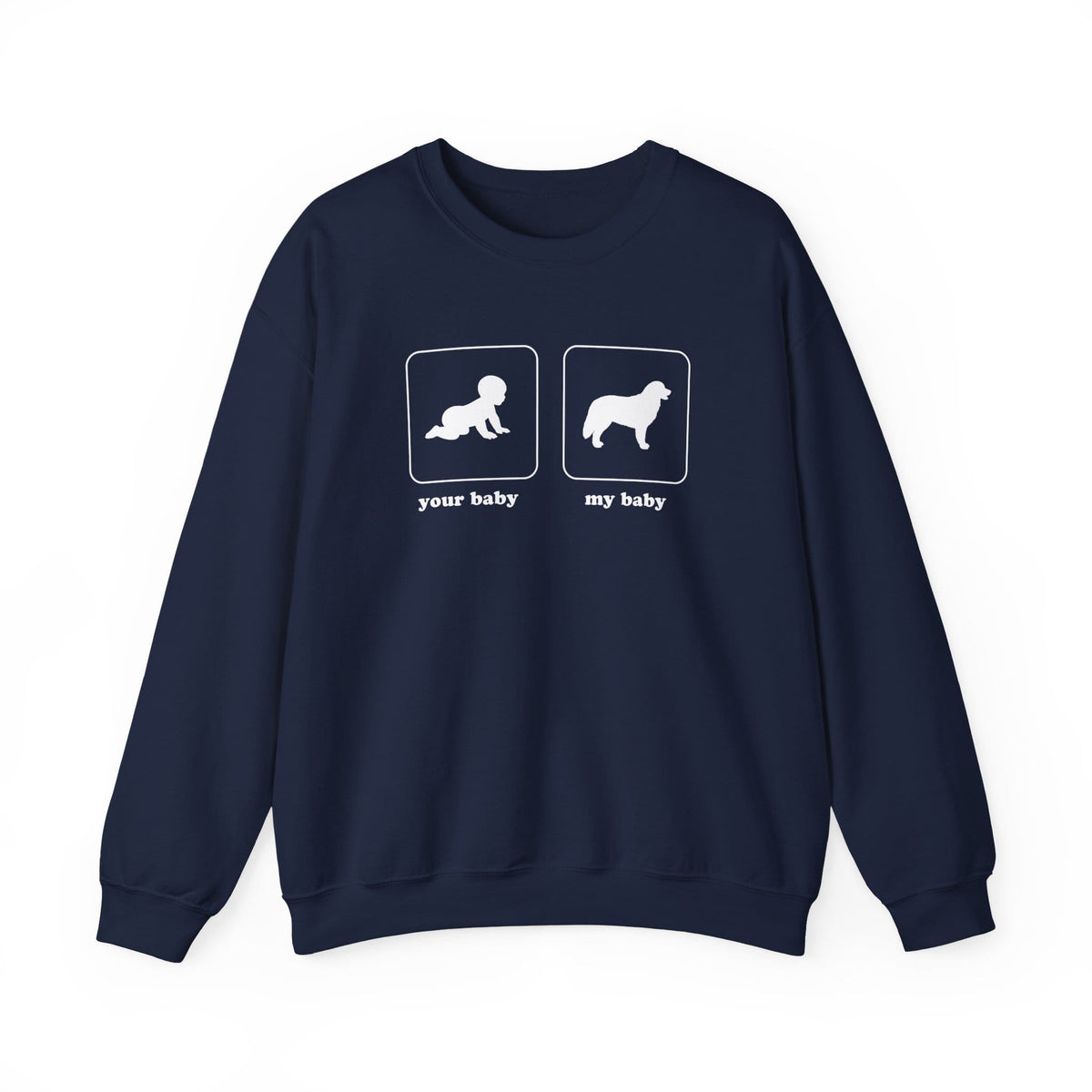 Bernese Baby Crewneck Sweatshirt Navy