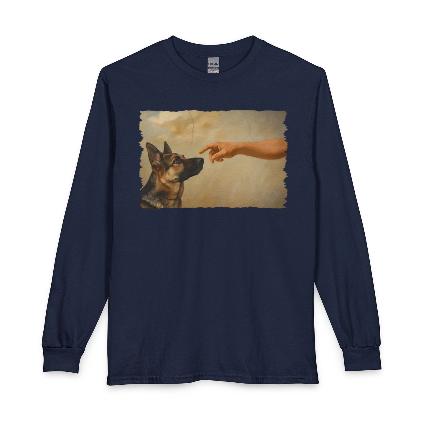 God Creates German Shepherd Long Sleeve