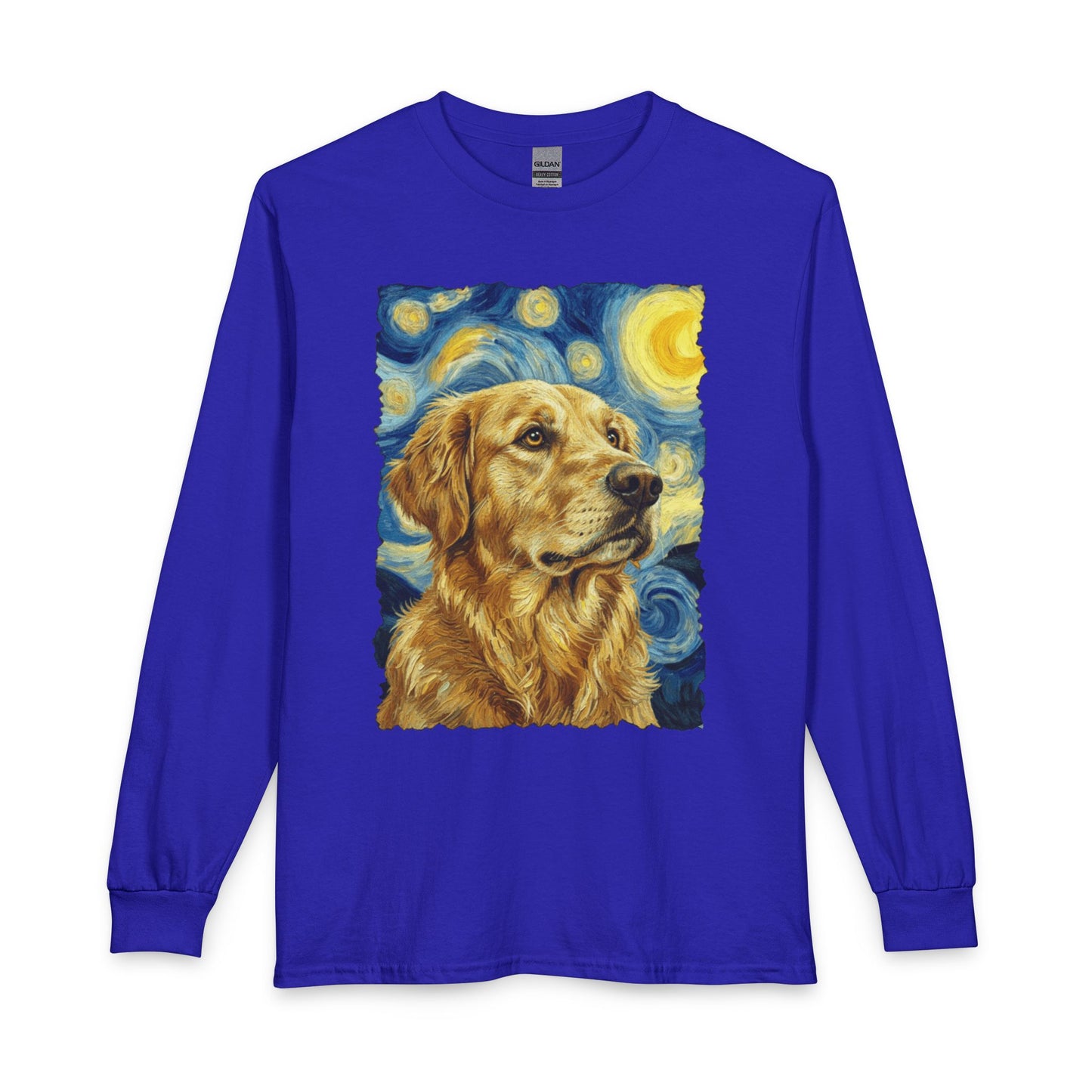 Golden Retriever Van Gogh Long Sleeve