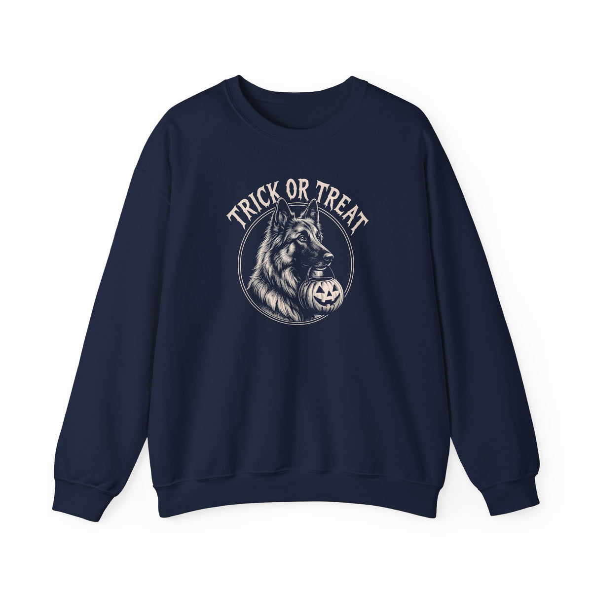 Belgian Tervuren Trick Or Treat Crewneck Sweatshirt