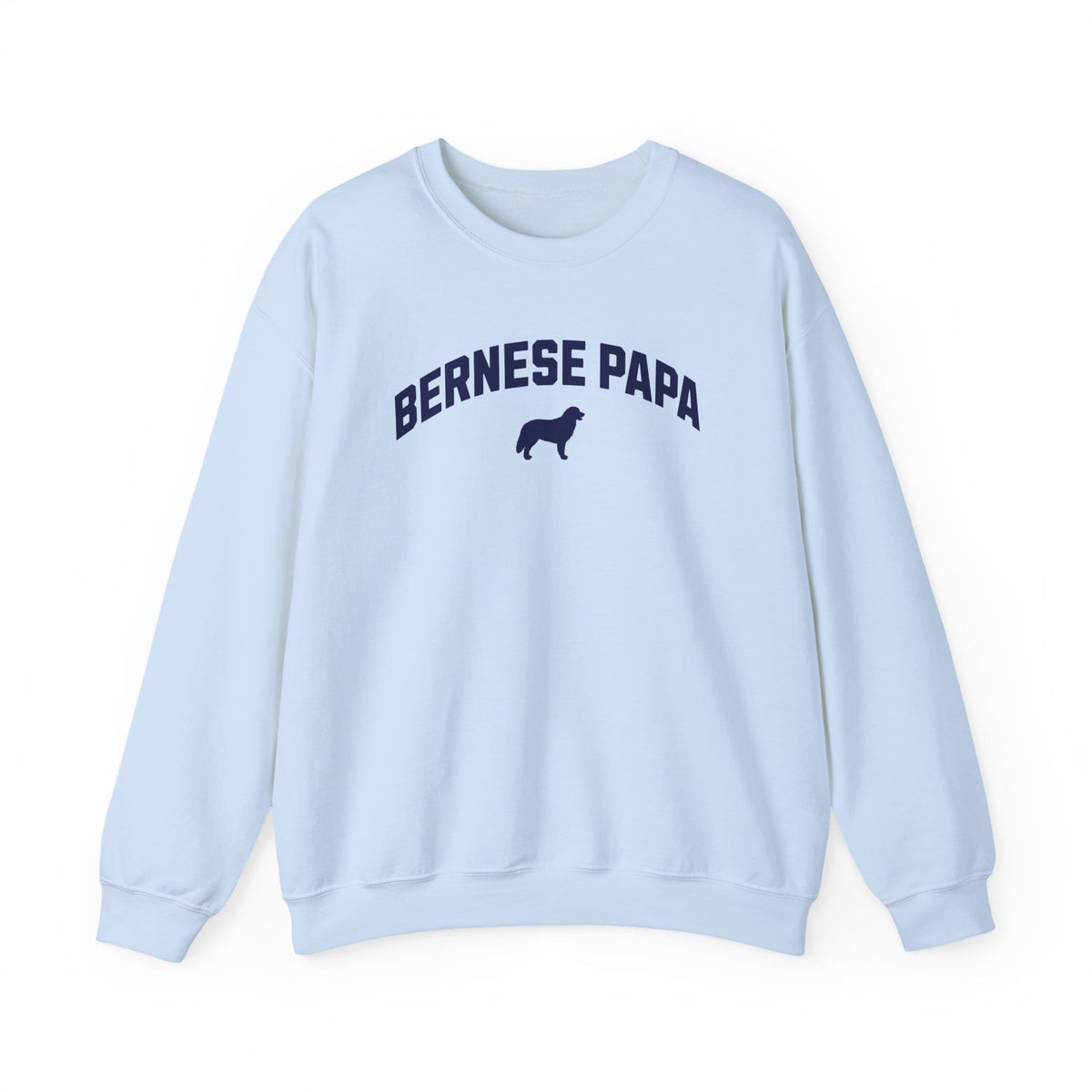 Bernese Papa Crewneck Sweatshirt Light Blue