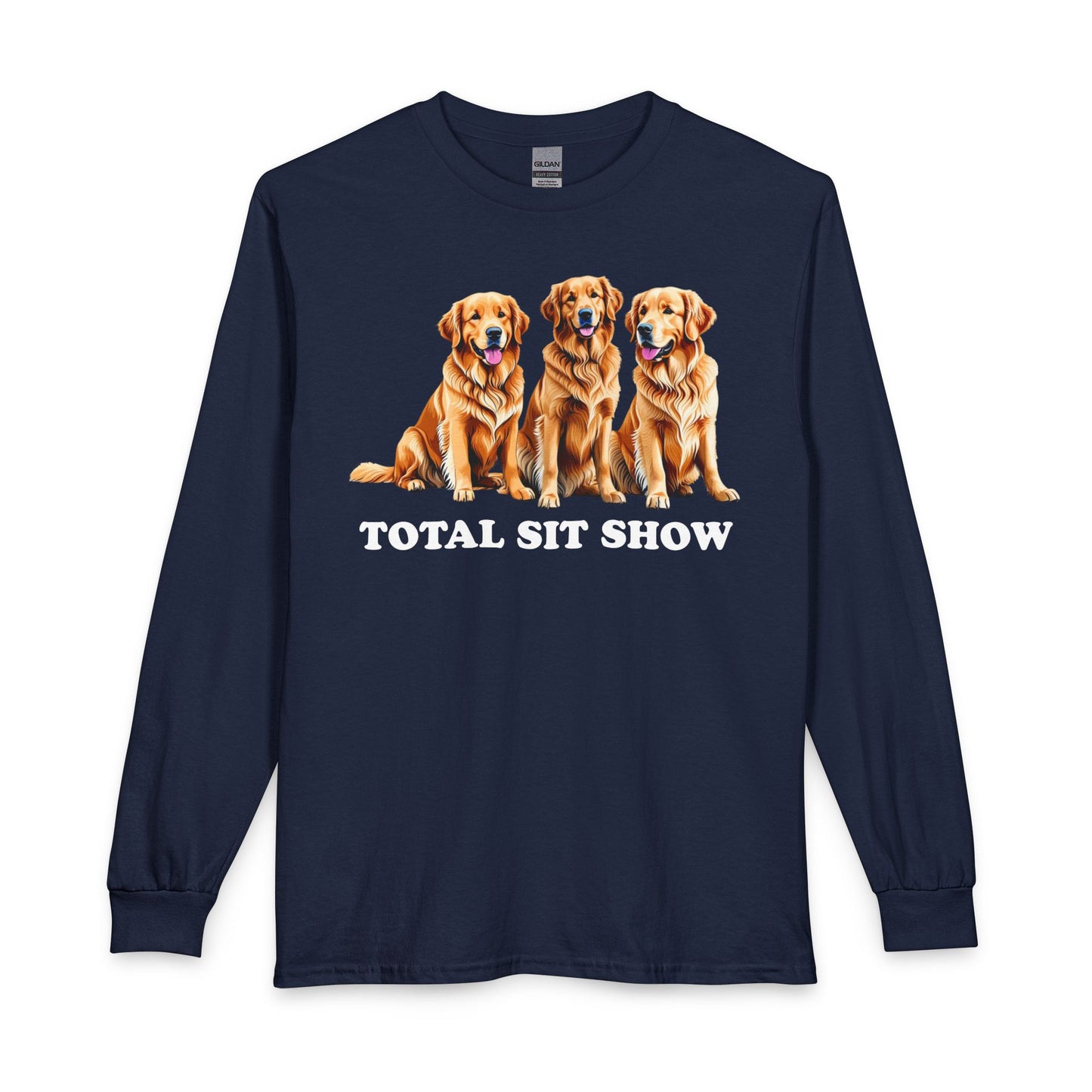 Golden Retriever Sit Show Long Sleeve