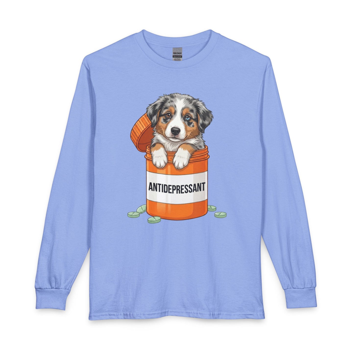 Australian Shepherd Antidepressant Long Sleeve